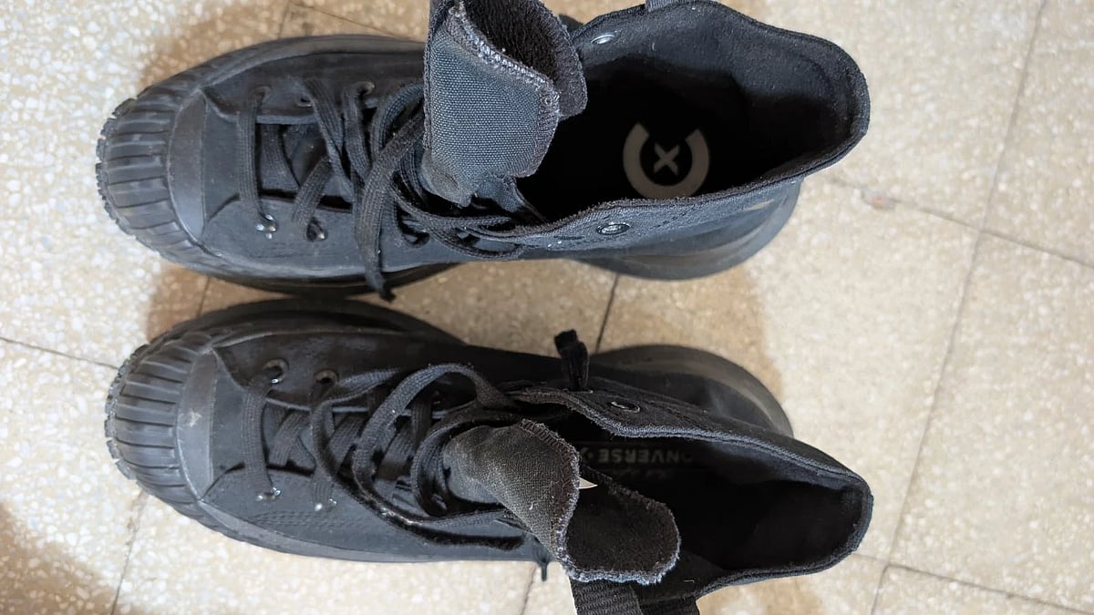 Black Converse High Top Sneakers, photo 3