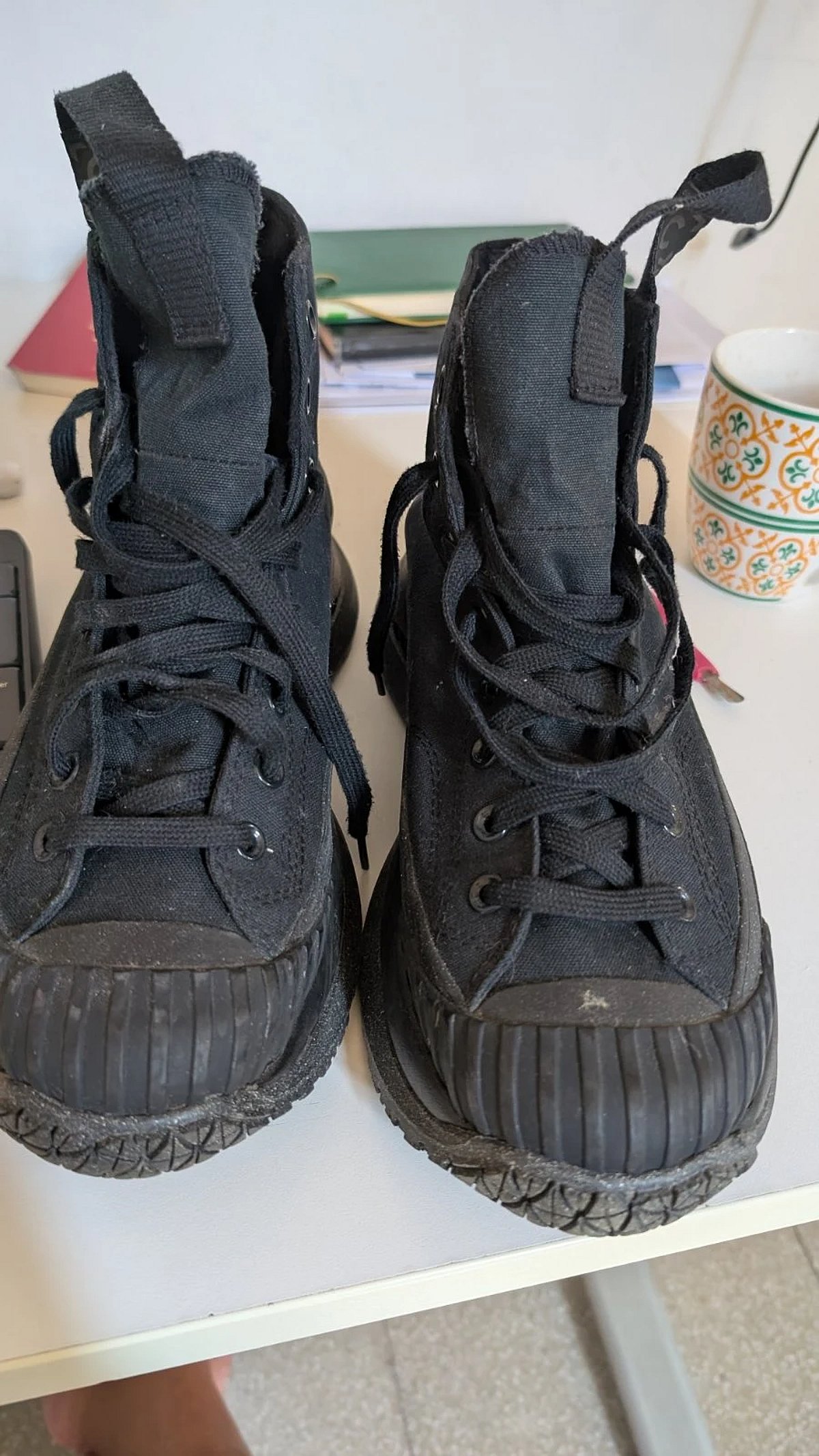 Black Converse High Top Sneakers, photo 2