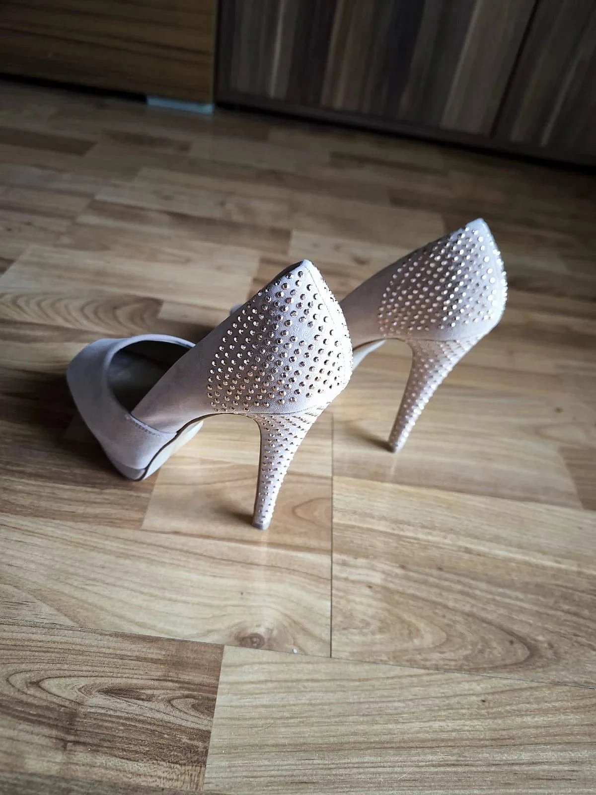 ALDO embellished peep-toe heels, photo 3