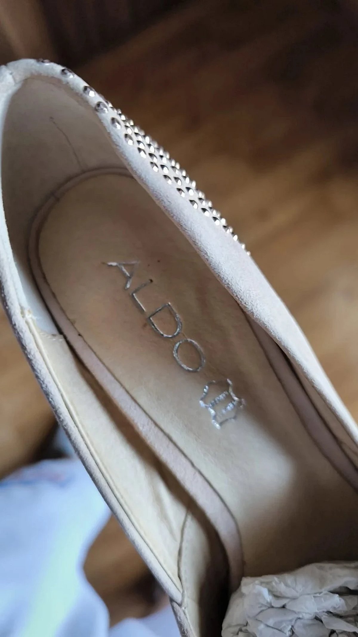 ALDO embellished peep-toe heels, photo 5