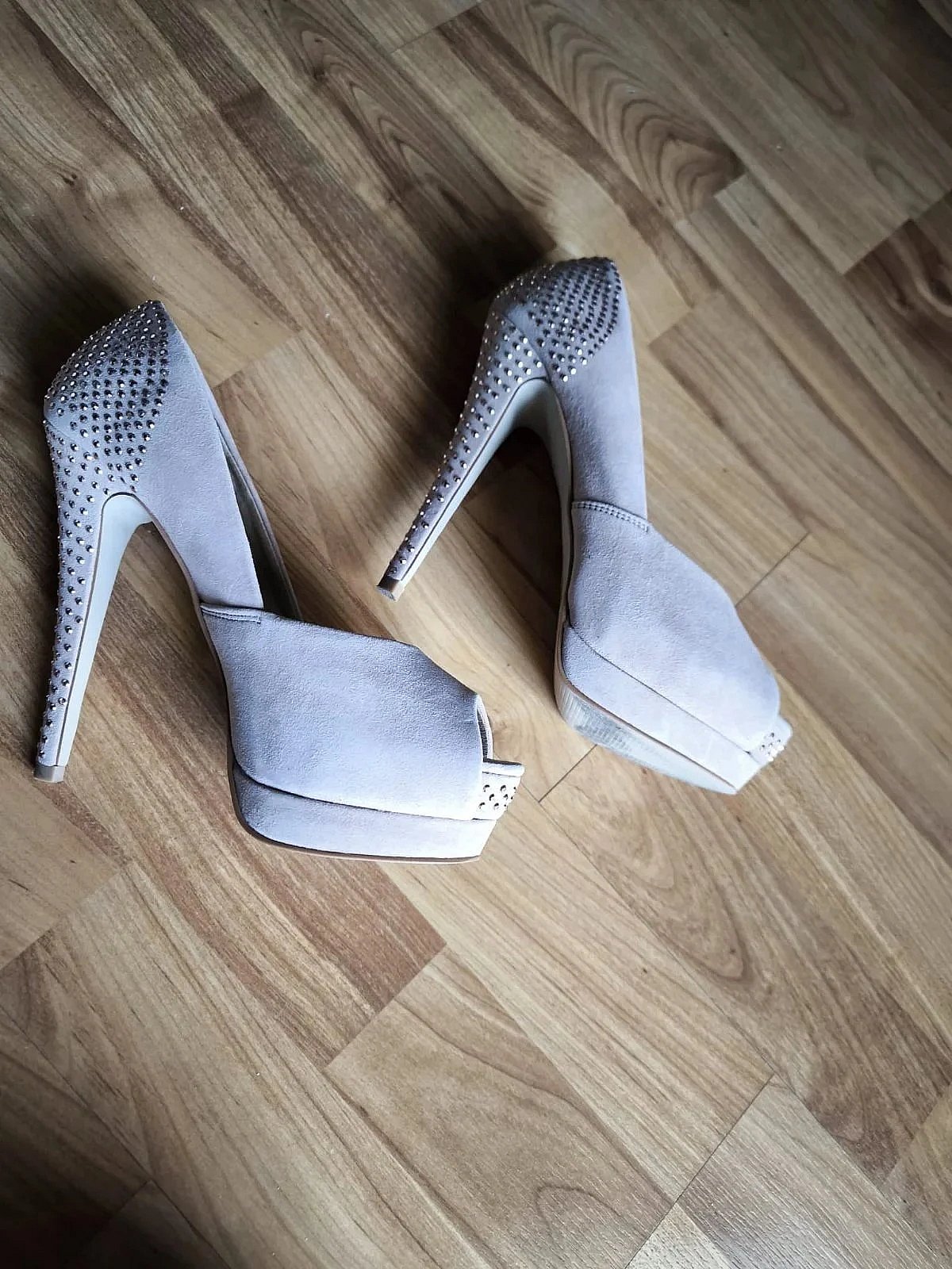 ALDO embellished peep-toe heels, photo 2