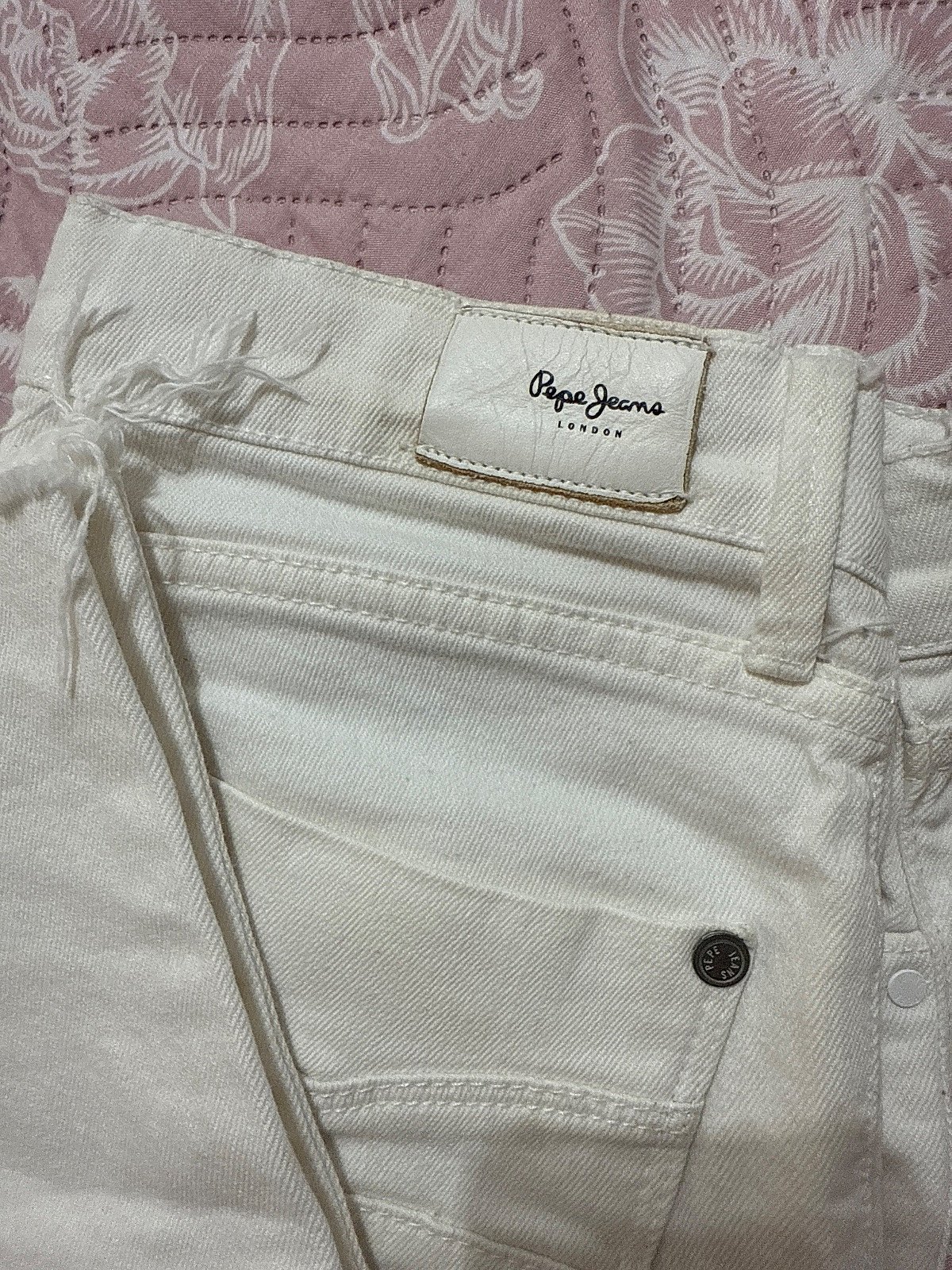Pepe Jeans white skinny jeans - photo 6