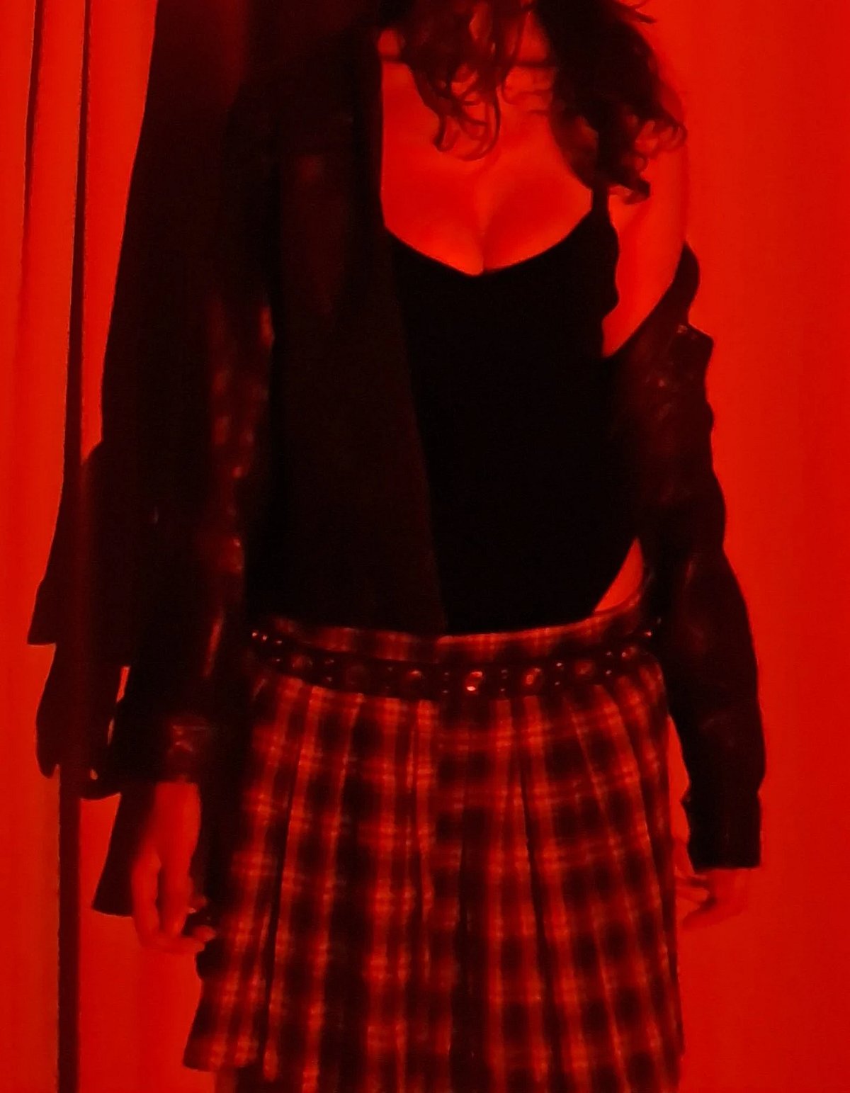 Zara - Body negro de canalé con escote en forma de corazón, foto 4