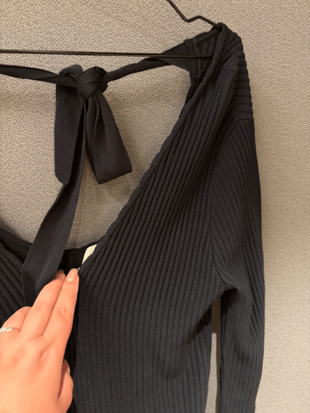 Sezane Ribbed Knit Dress, photo 5