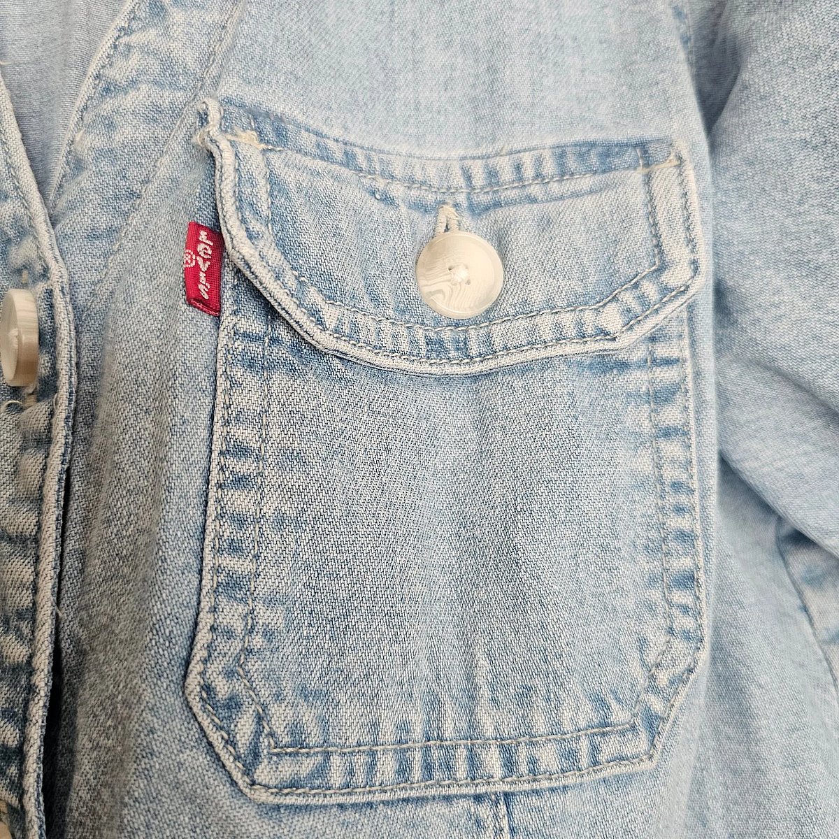 Levi's Denim Tie-Waist Dress, photo 4