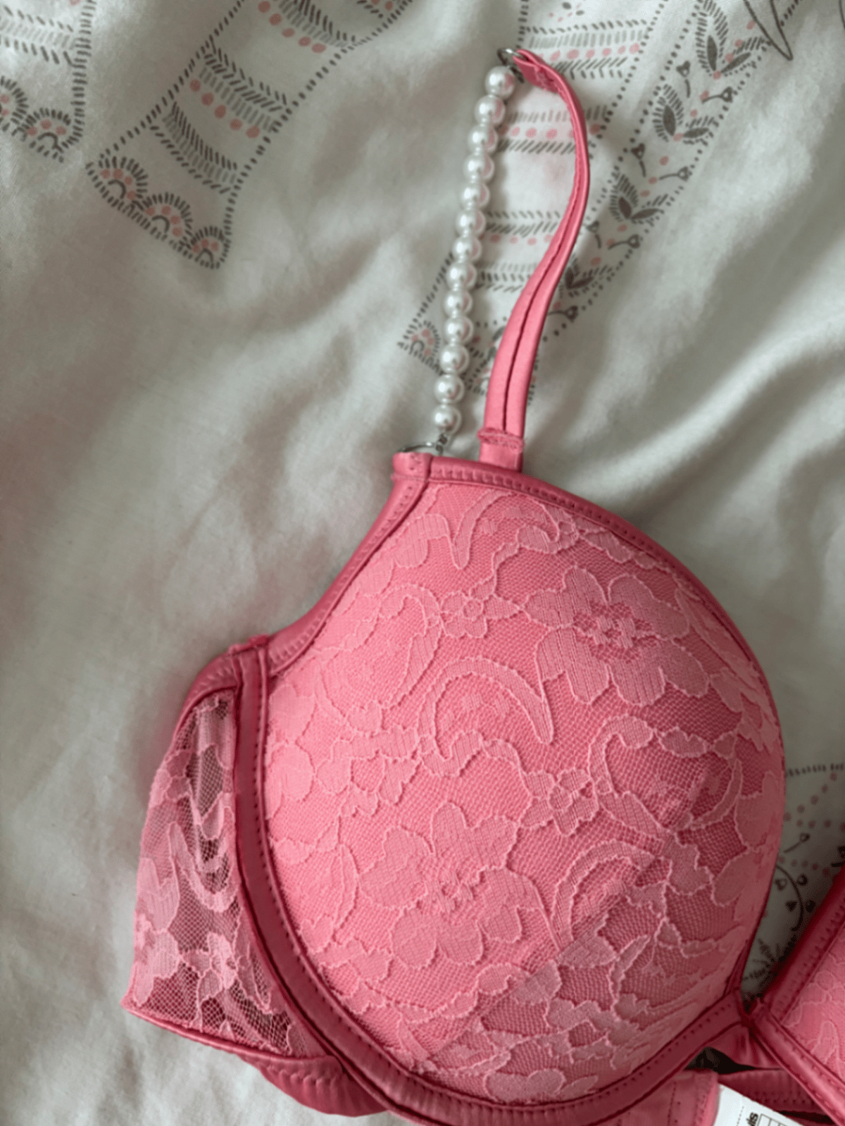 Sujetador de encaje rosa, foto 2