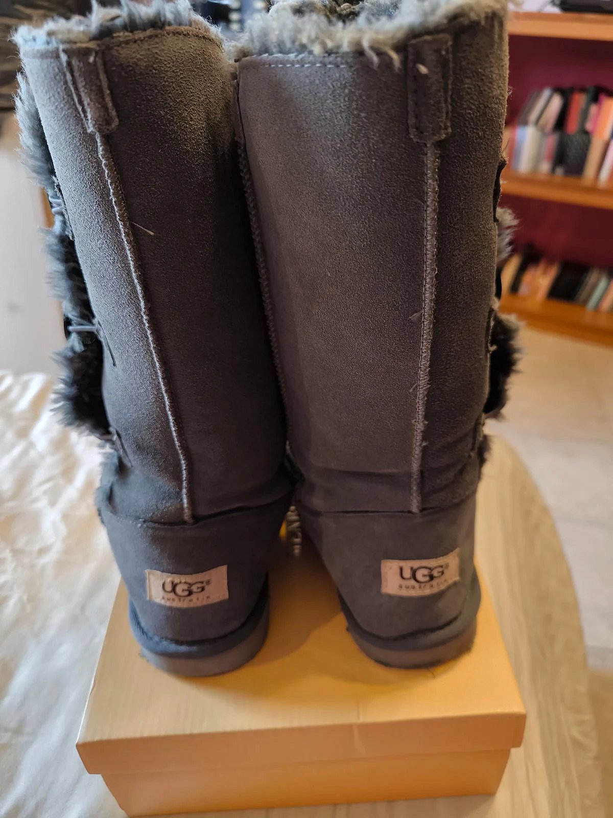 Grey UGG Bailey Button Boots, photo 3