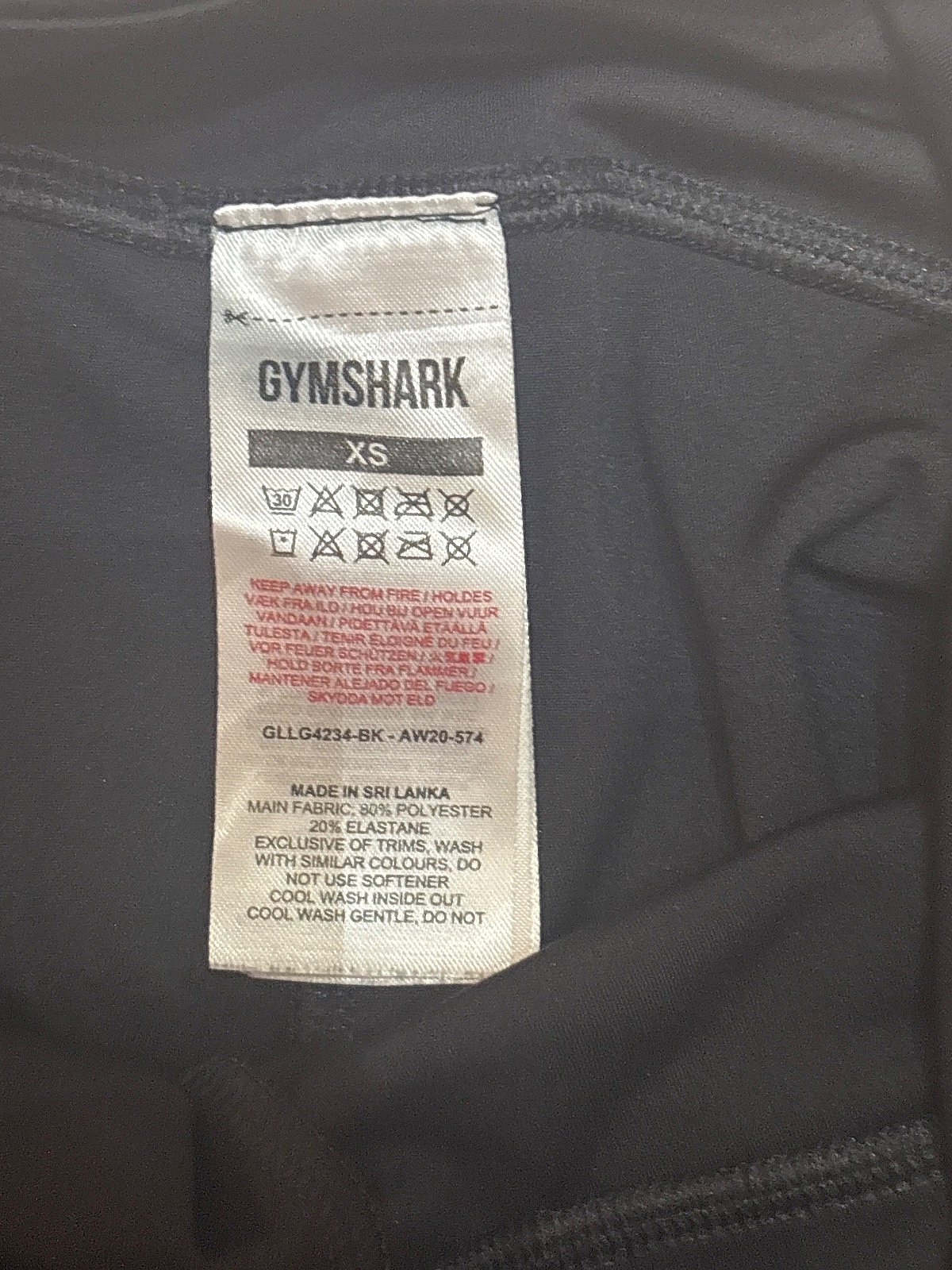 Gymshark Black Sculpt Leggings, photo 4