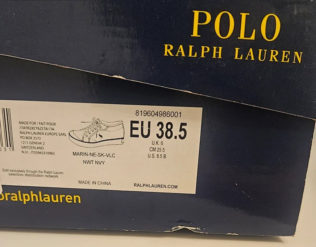 Zapatillas deportivas Polo Ralph Lauren azul marino, foto 2