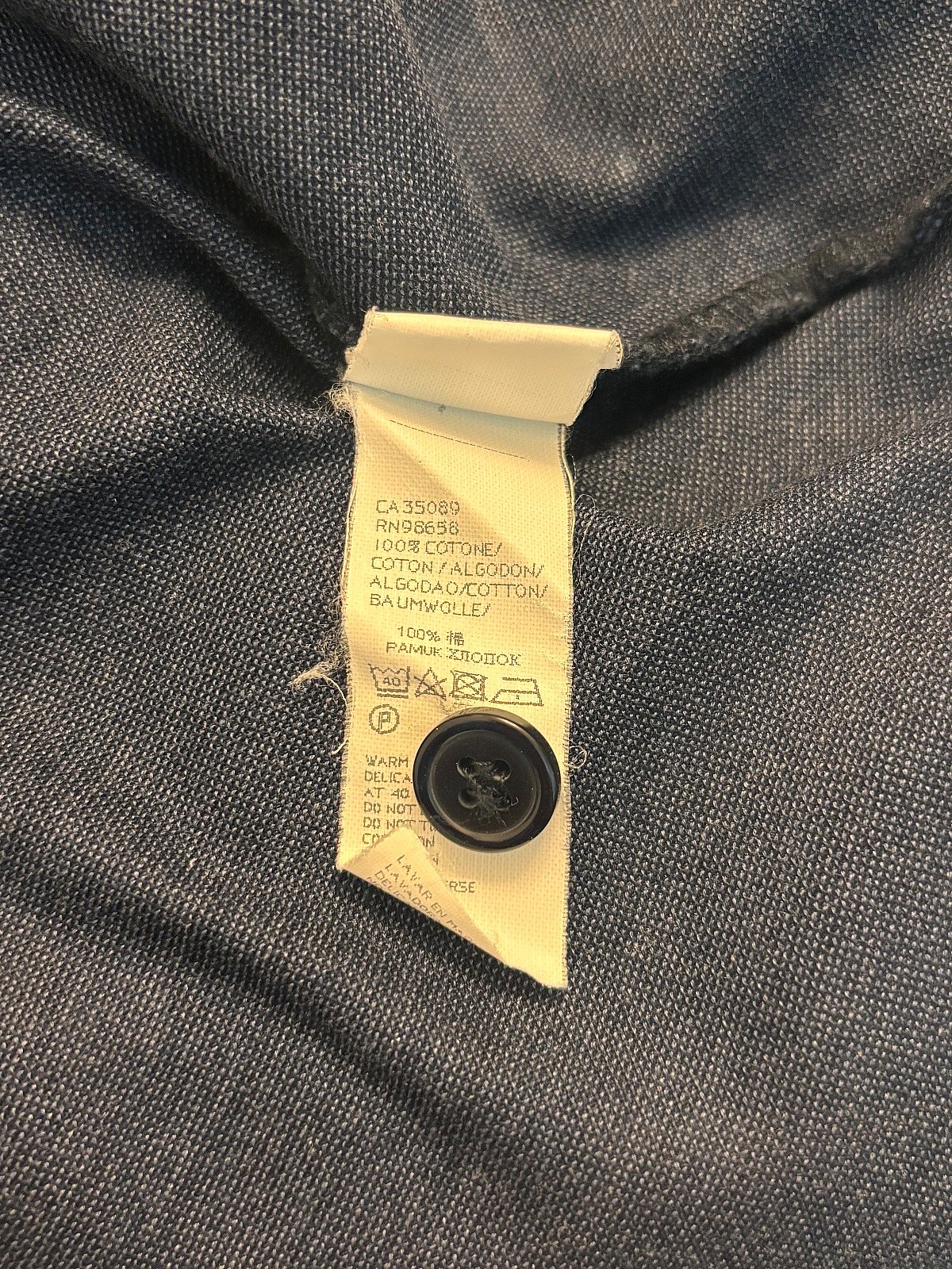 Paul Shark navy polo shirt, photo 3