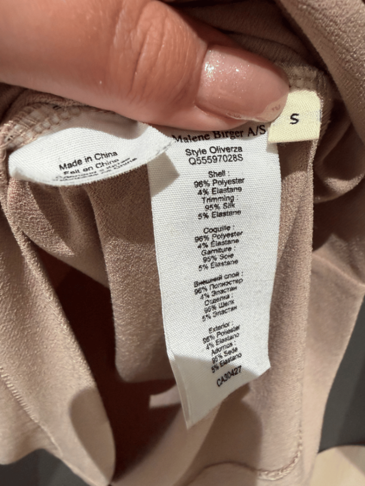 By Malene Birger V-Neck Top, photo 5