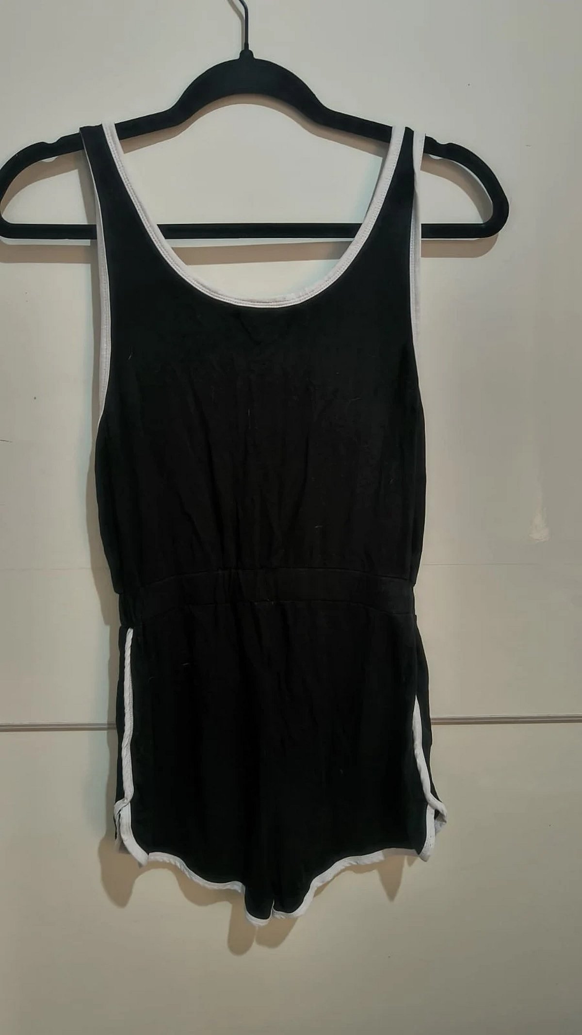 ASOS Black Contrast Trim Playsuit, photo 3