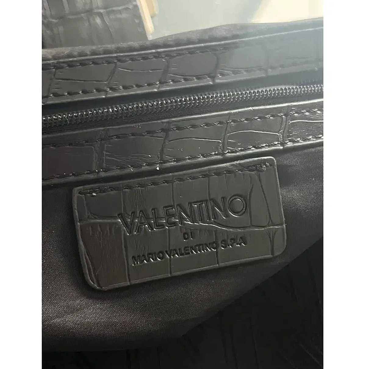 Mario Valentino black shoulder bag, photo 4
