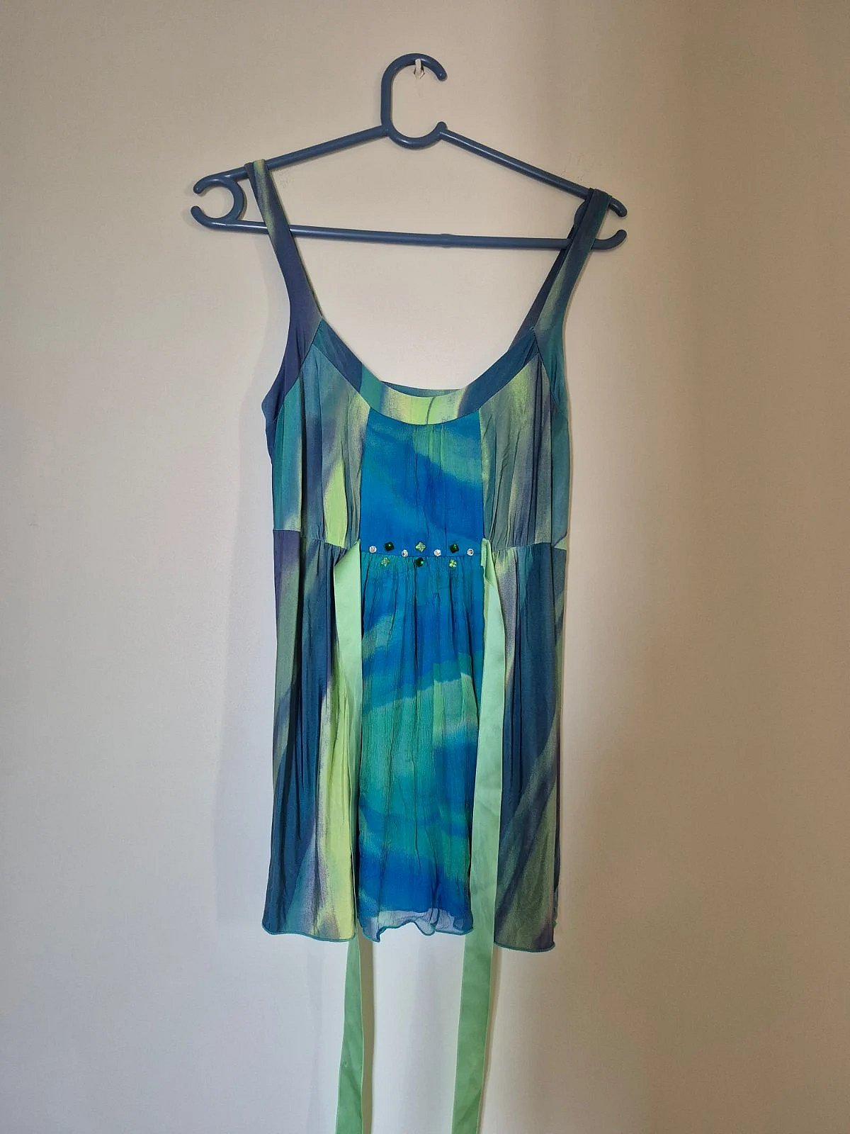 Tie-dye embellished camisole top, photo 2