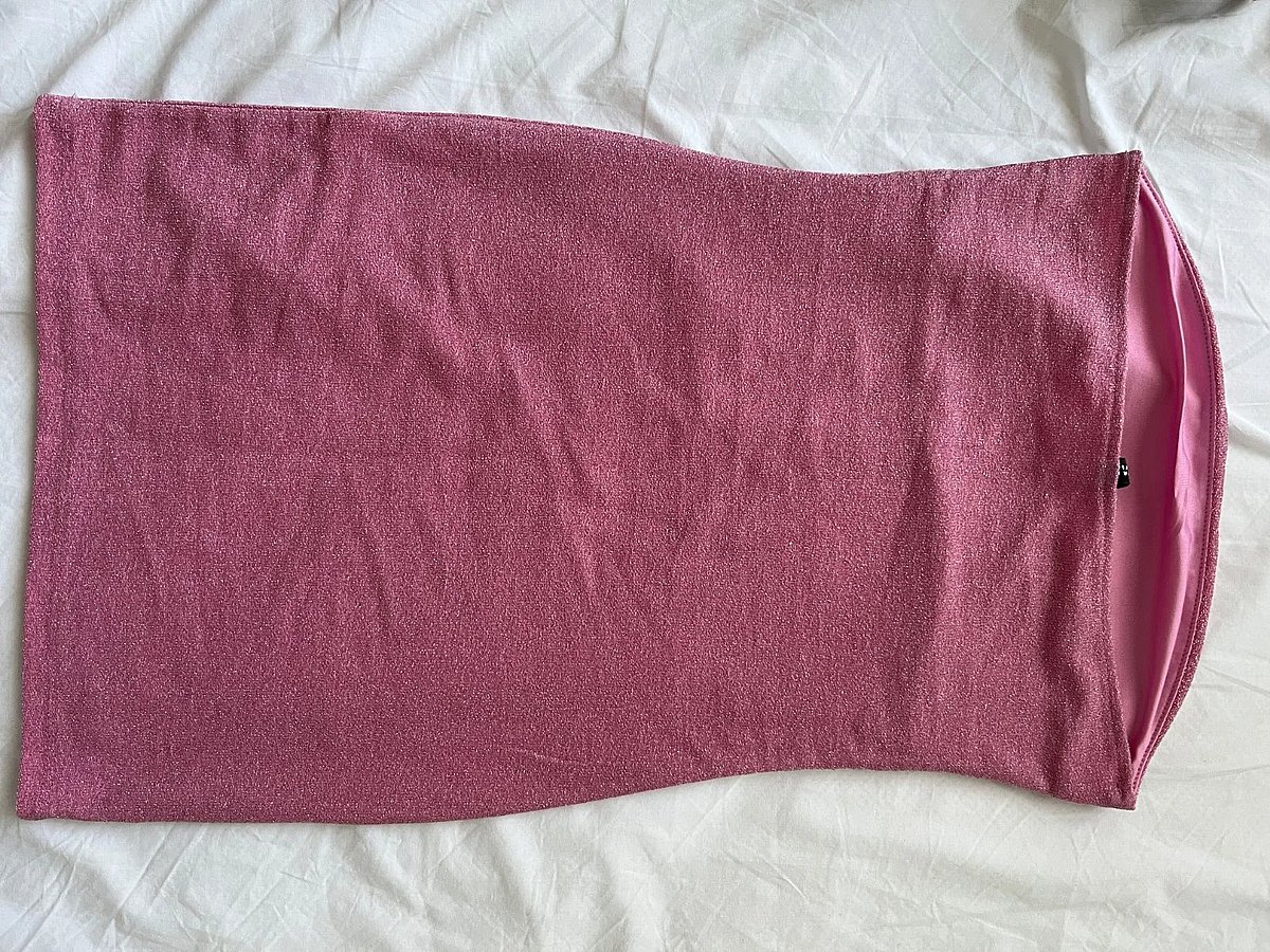 Pink glittery mini dress - photo 2
