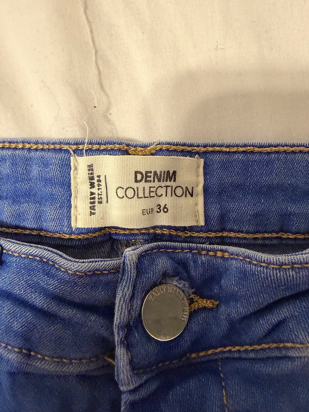 Tally Weijl blue denim shorts, photo 3