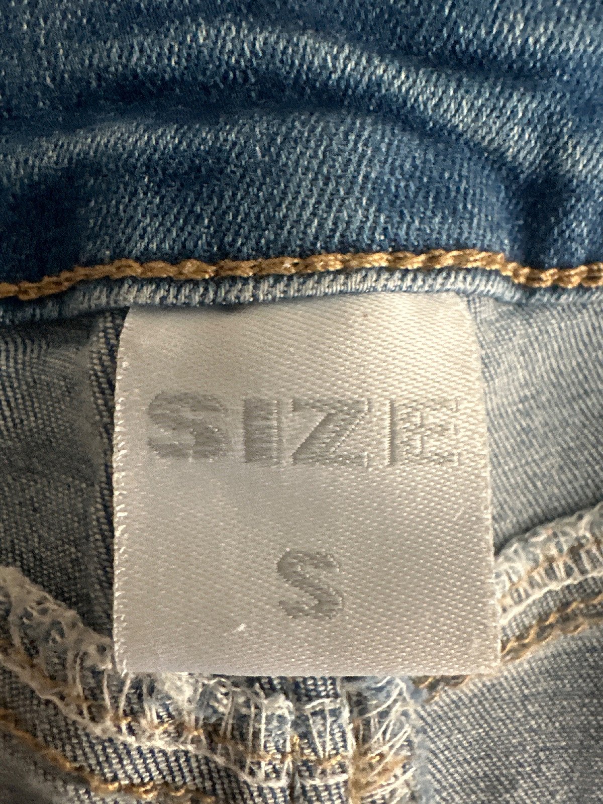 Blue denim shorts, photo 5