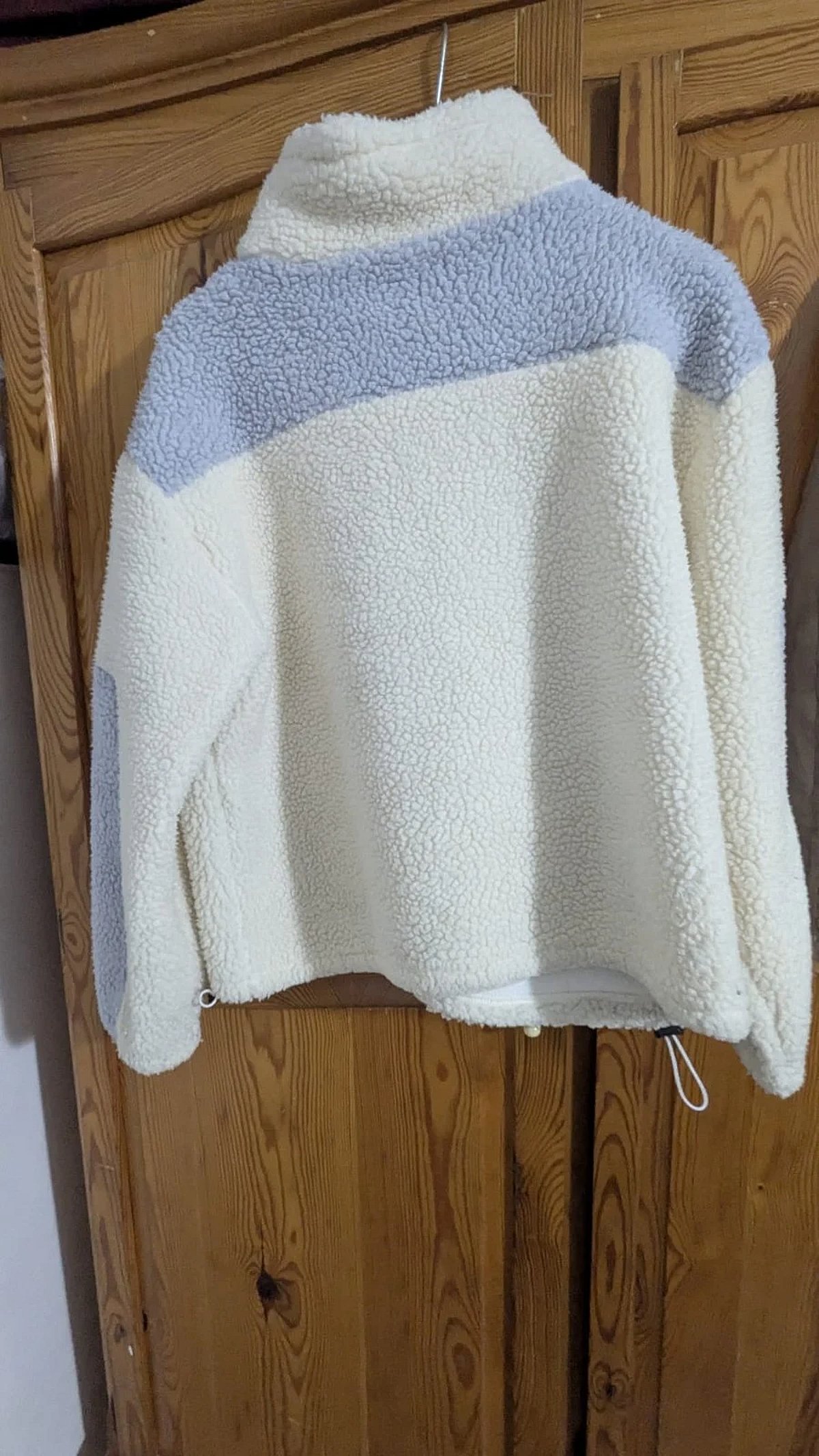 Cosy colour-block fleece jacket, photo 2