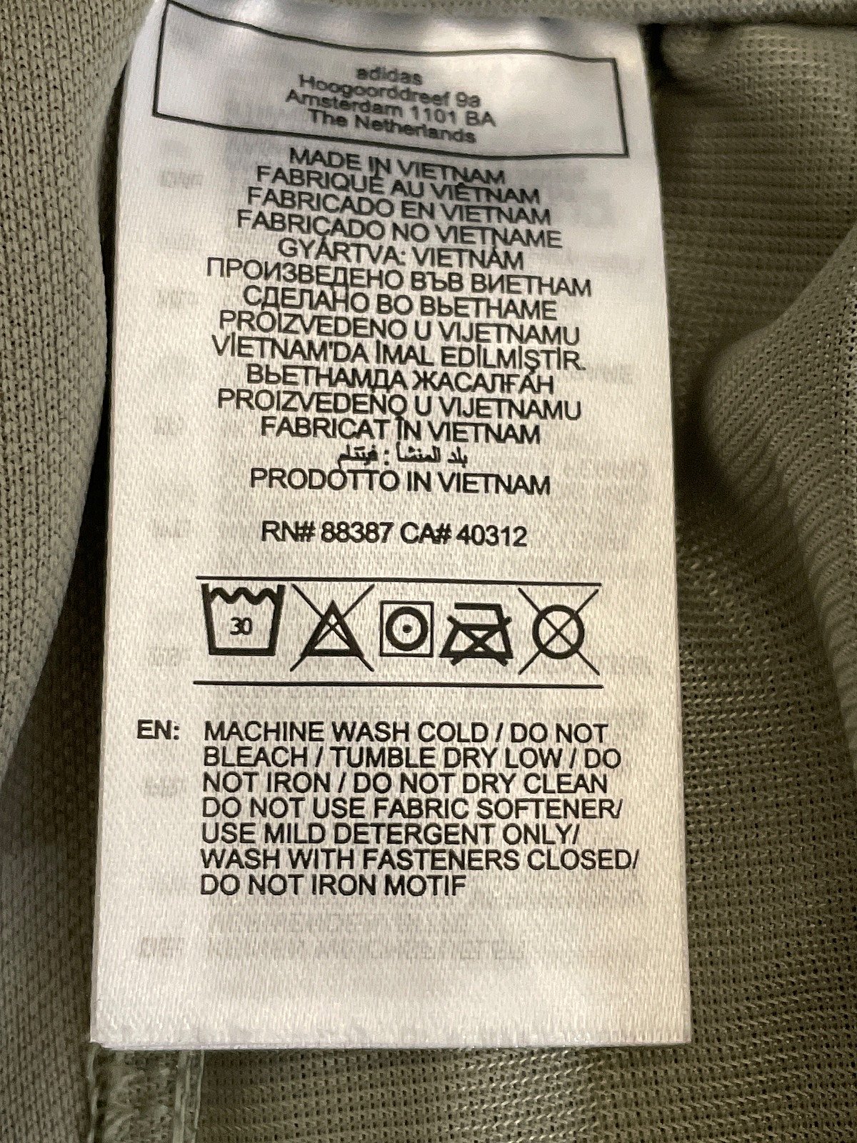 Adidas classic three stripe joggers, photo 4