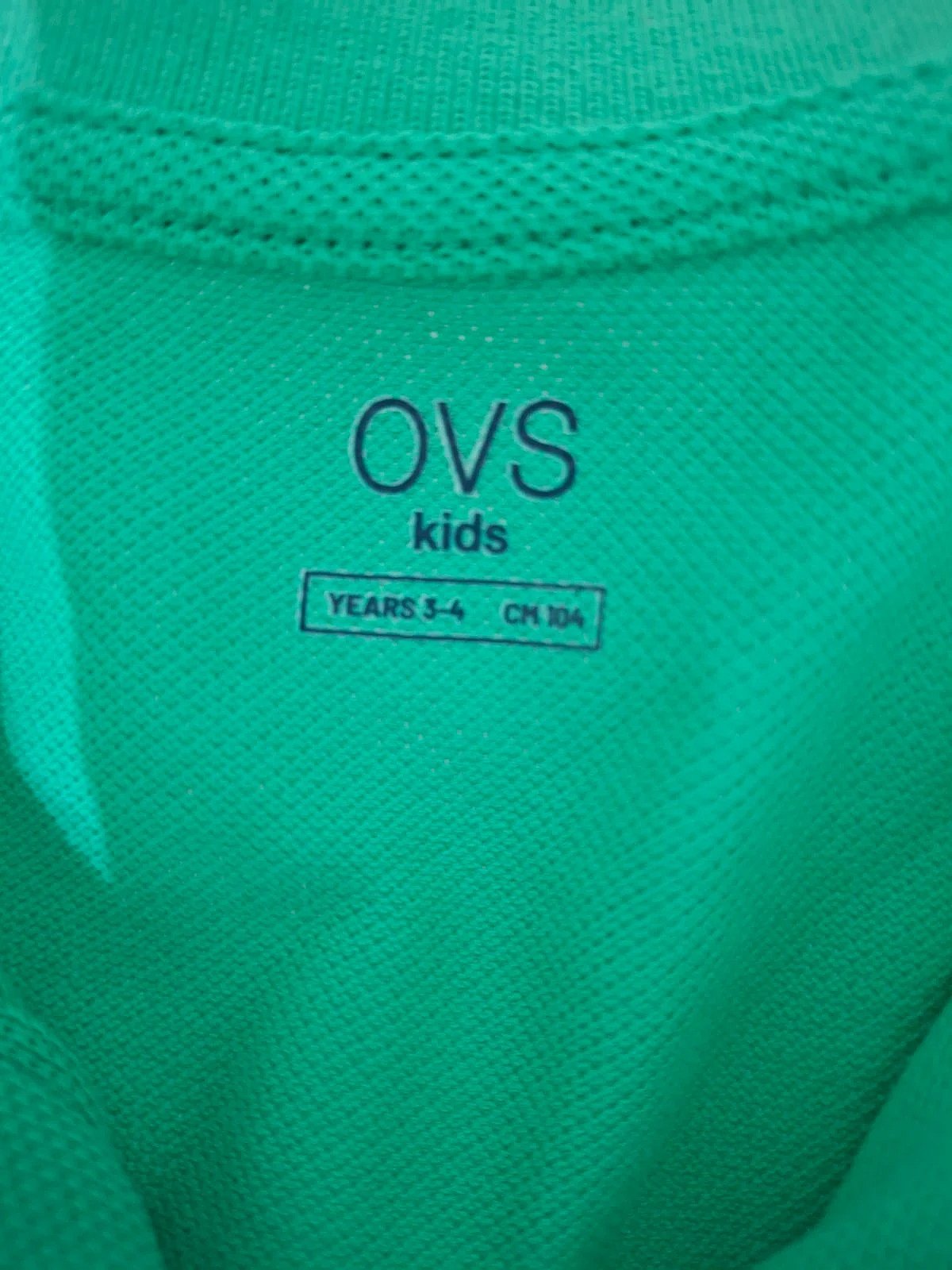 Polo verde para niños OVS, foto 2