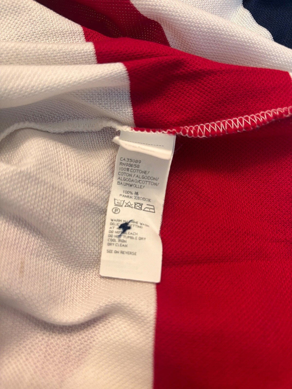 Paul and Shark Striped Polo, photo 4