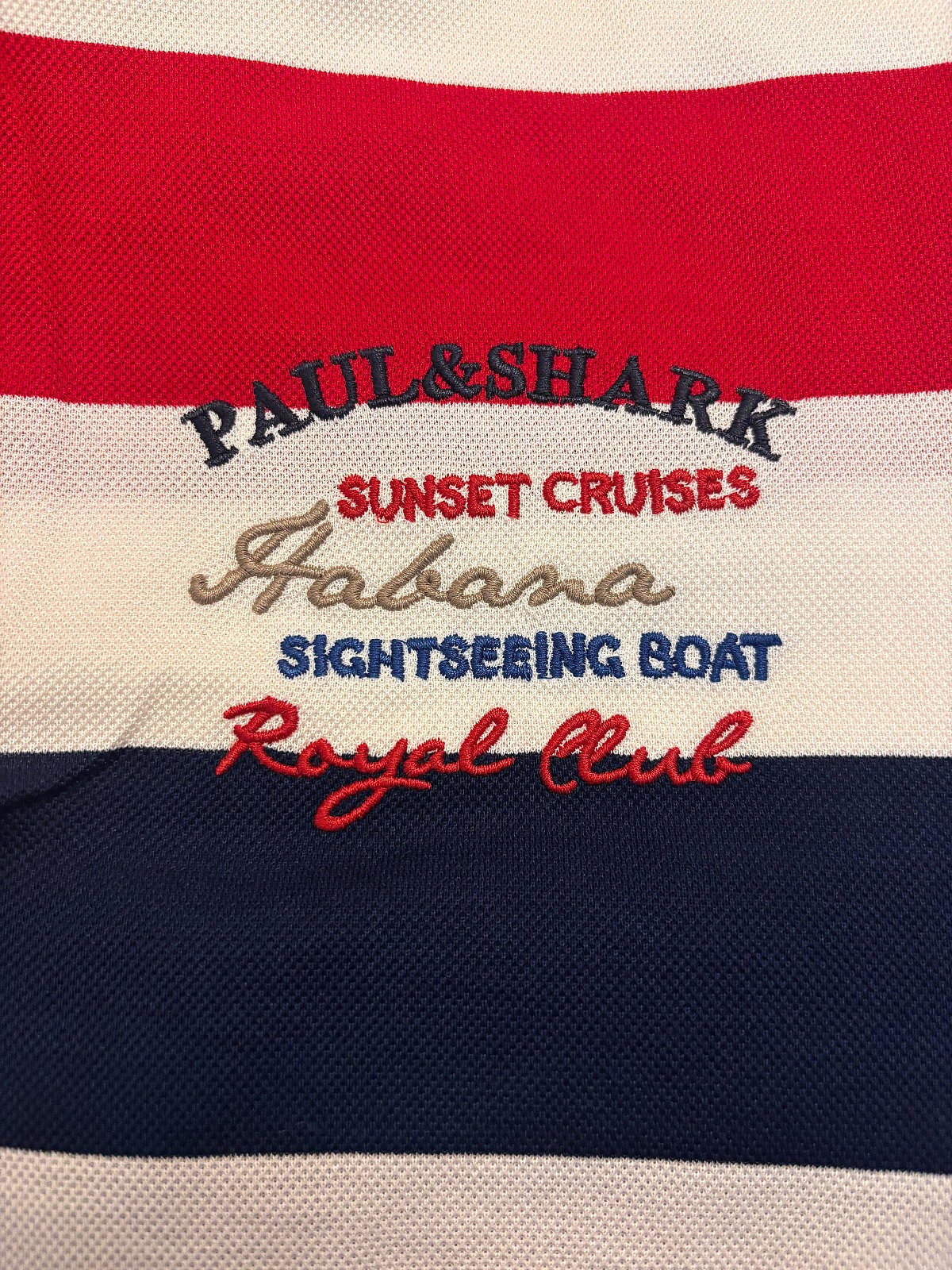 Paul and Shark Striped Polo, photo 2