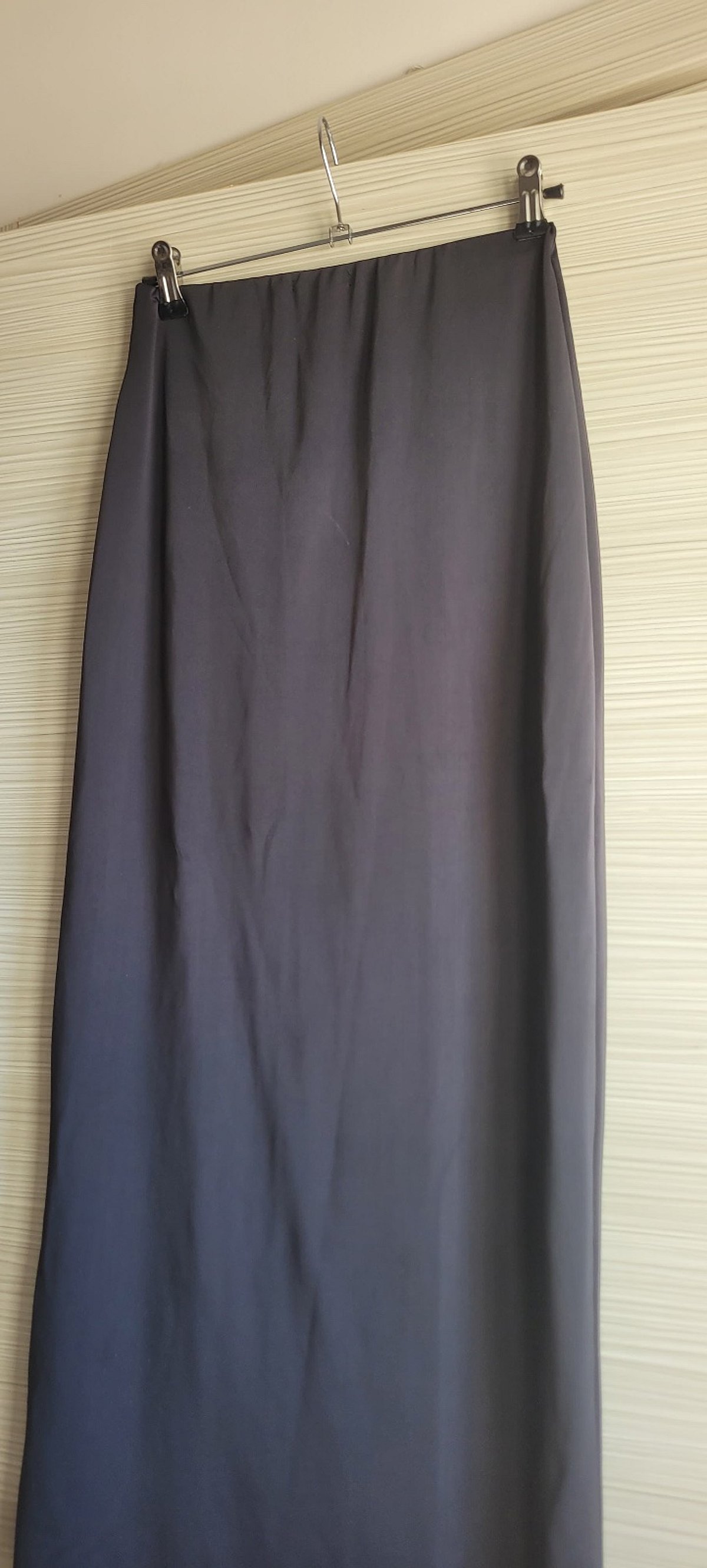 Plain black maxi skirt, photo 2