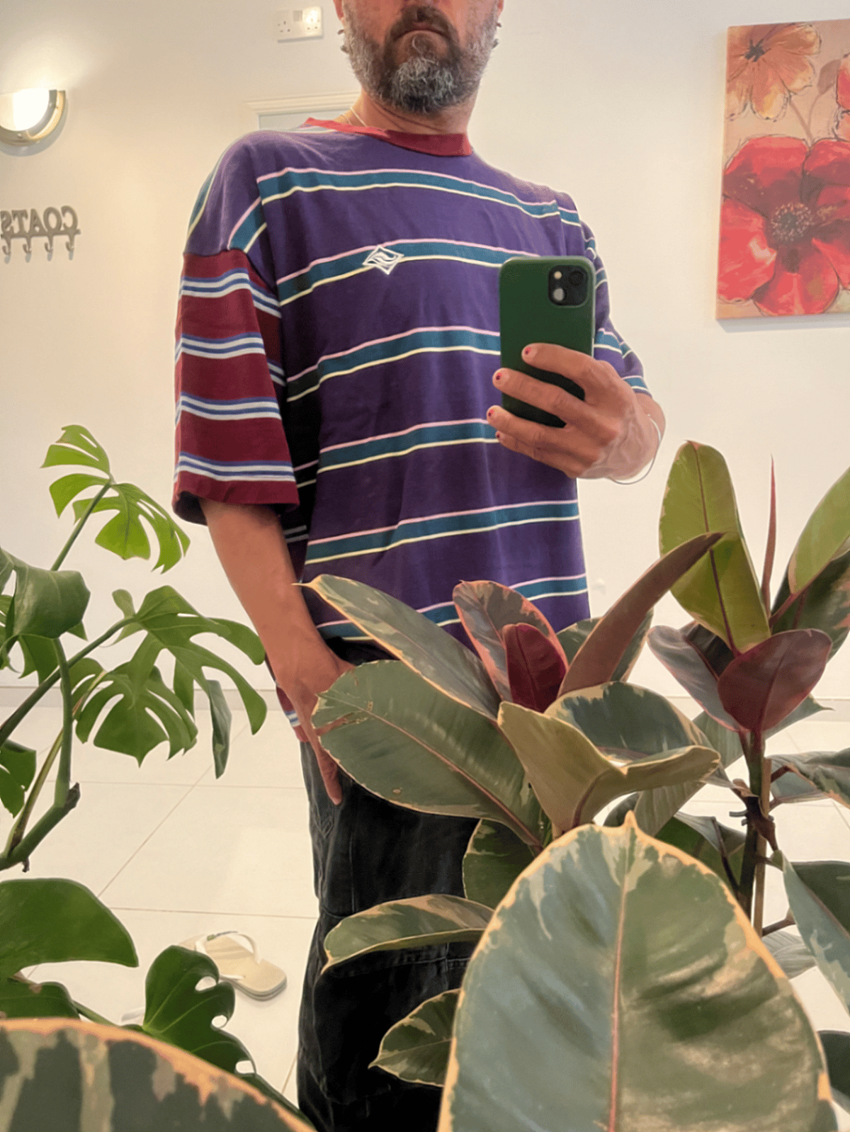 Piet Striped Graphic Oversized T-shirt, photo 6