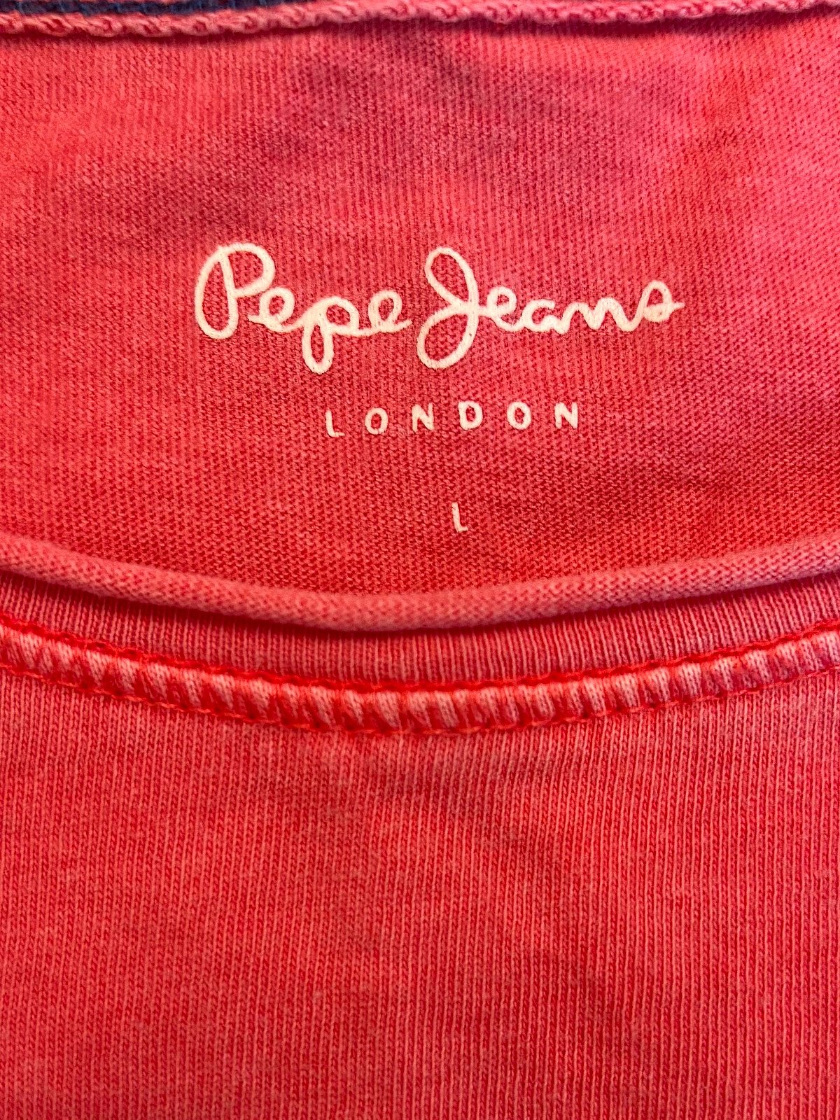Pepe Jeans Red Graphic Tee, photo 2