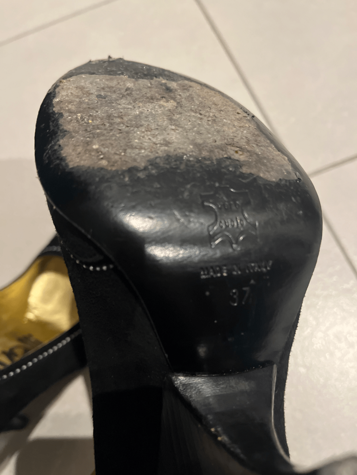Black Suede Just Cavalli Heels, photo 5
