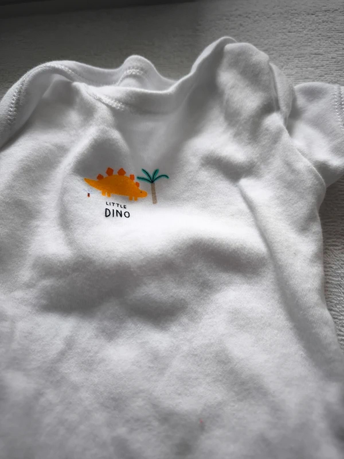 Baby dinosaur print bodysuit set, photo 2