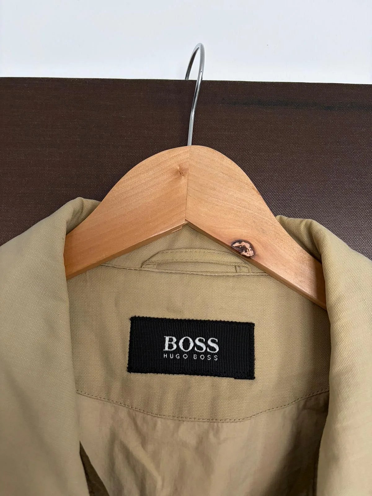 Linen Beige Button Front Field Jacket, photo 6