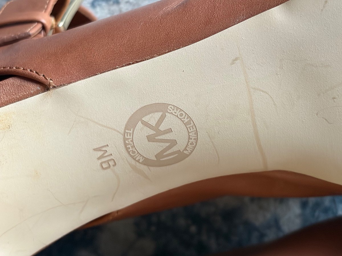 Michael Kors Tan Leather Heels, photo 7