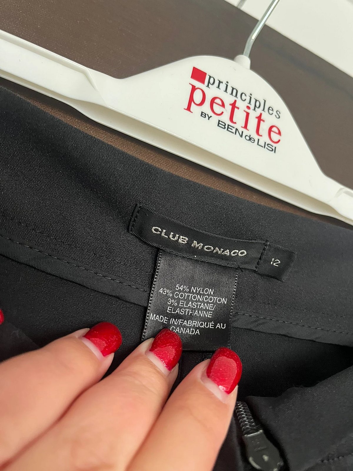 Club Monaco Black Tailored Trousers, photo 4