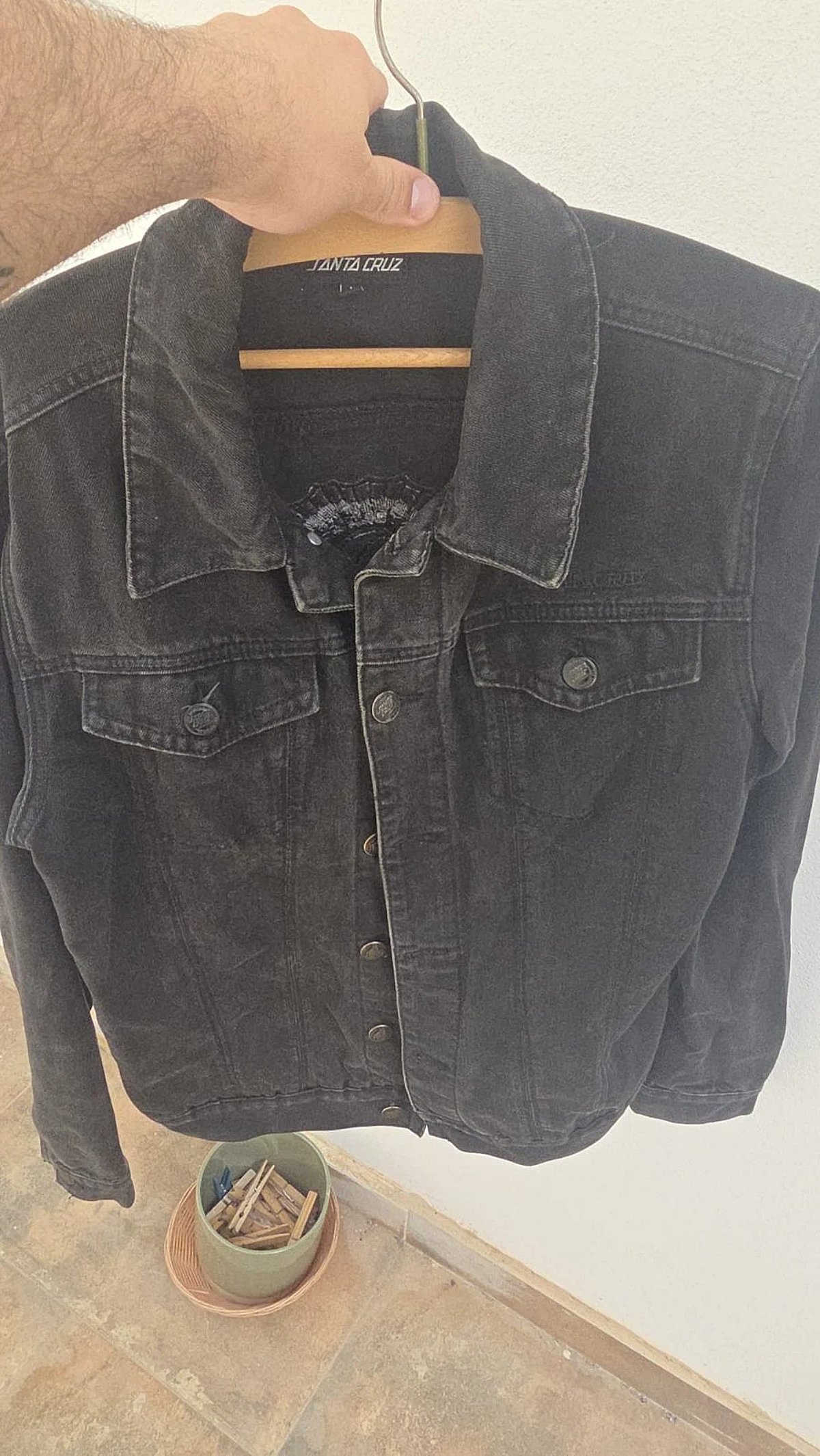 SANTA CRUZ GUADALUPE JACKET VINTAGE BLACK, photo 3