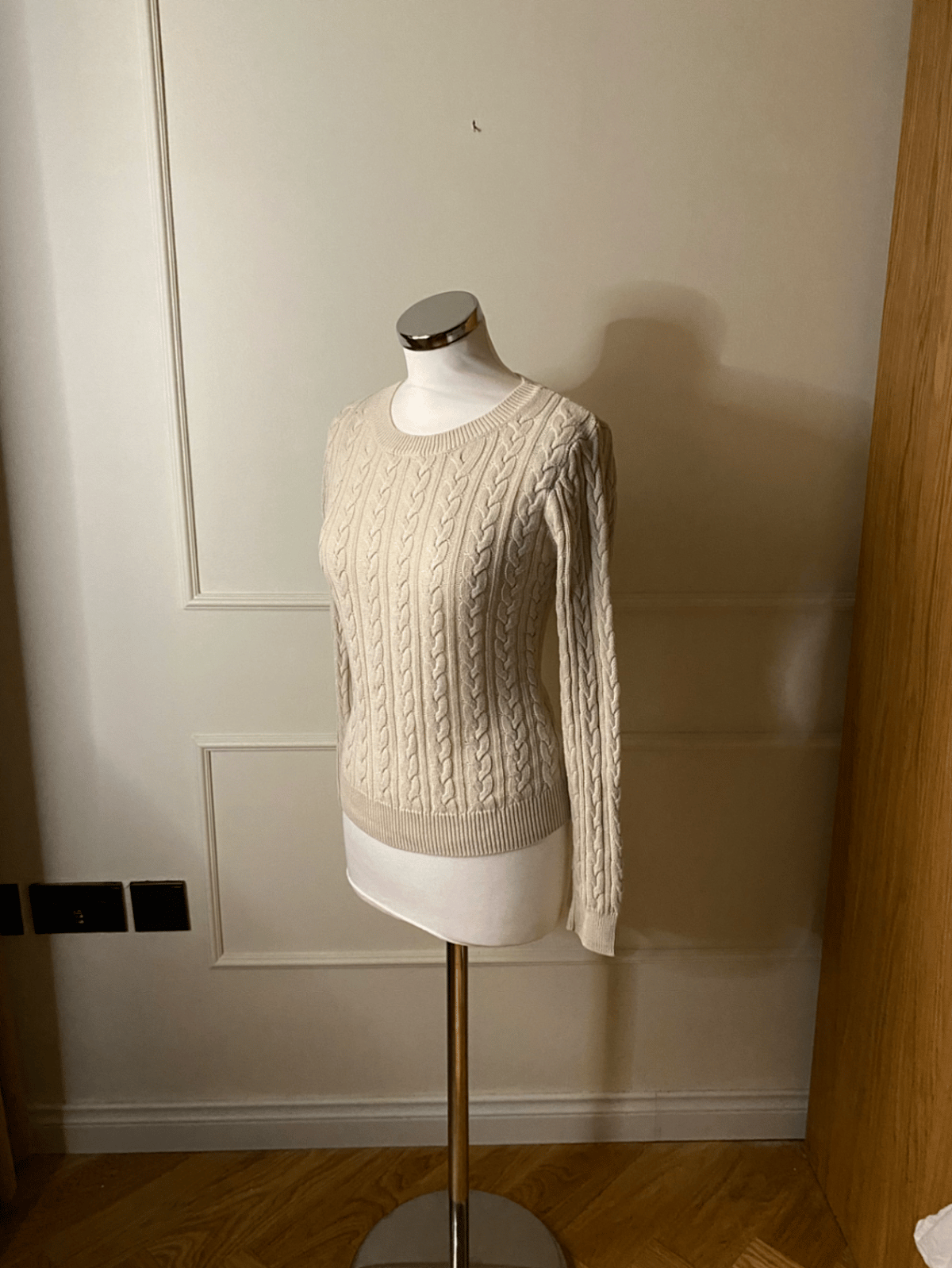 Cream Cable Knit Jumper - photo 2