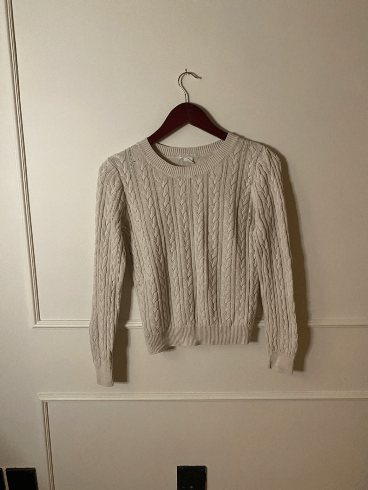 Cream Cable Knit Jumper - photo 3
