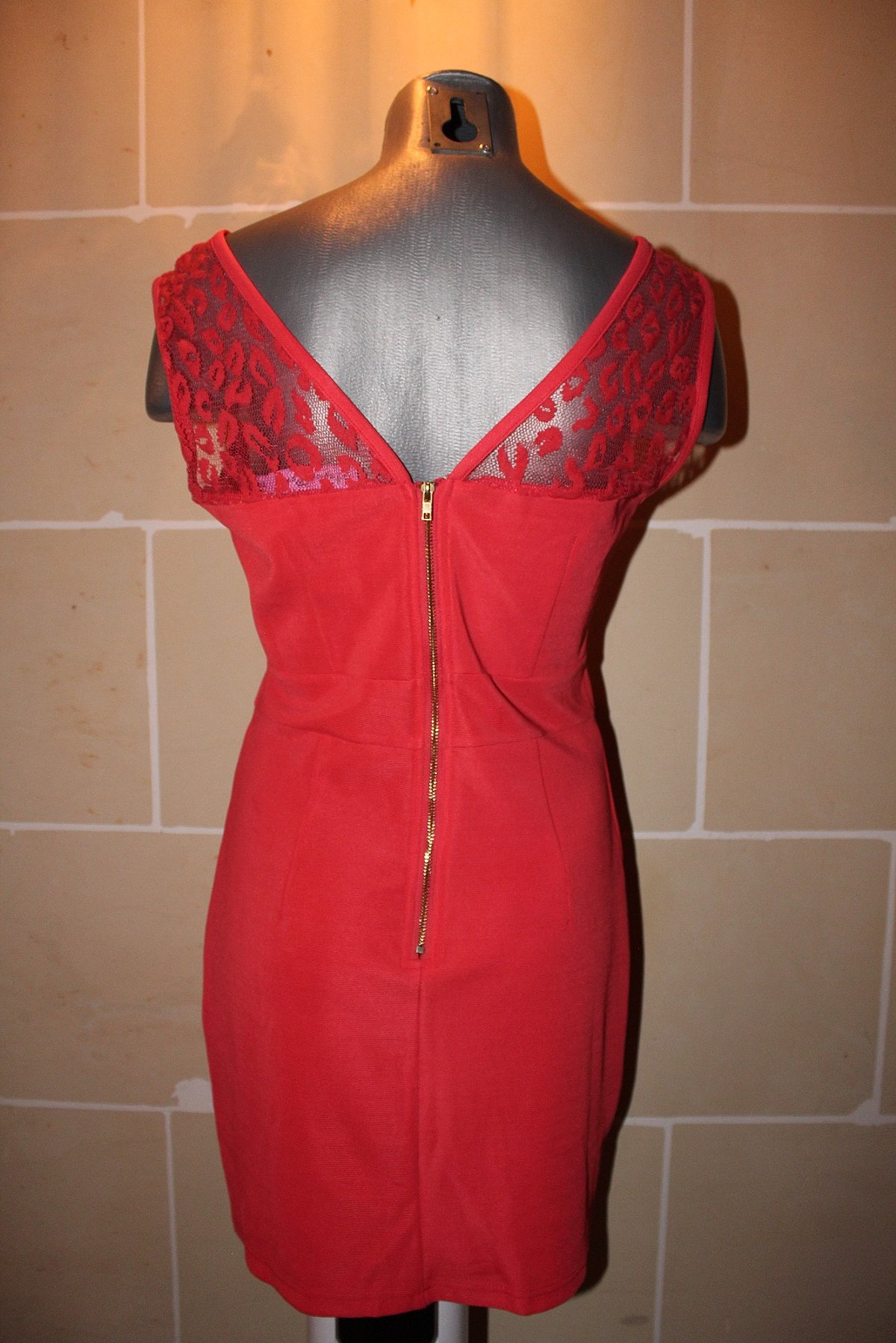 Hot Pink Dress S/M, photo 3