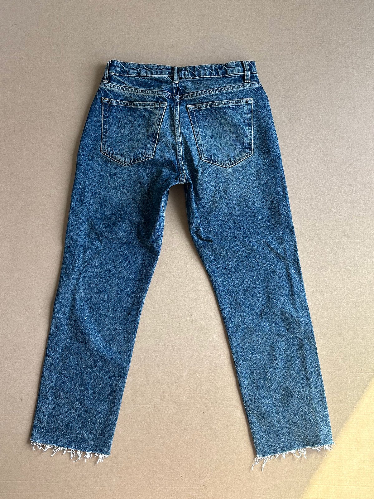 Topshop straight leg blue jeans, photo 4