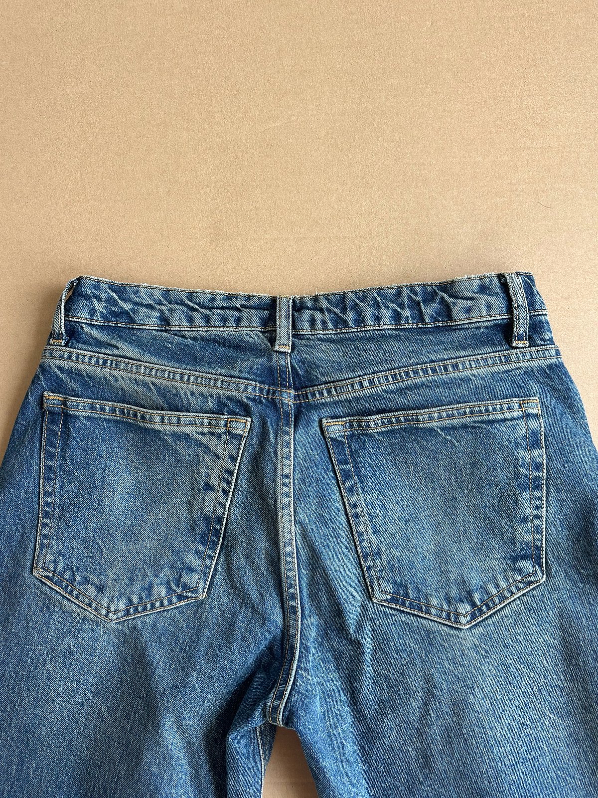 Topshop straight leg blue jeans, photo 5