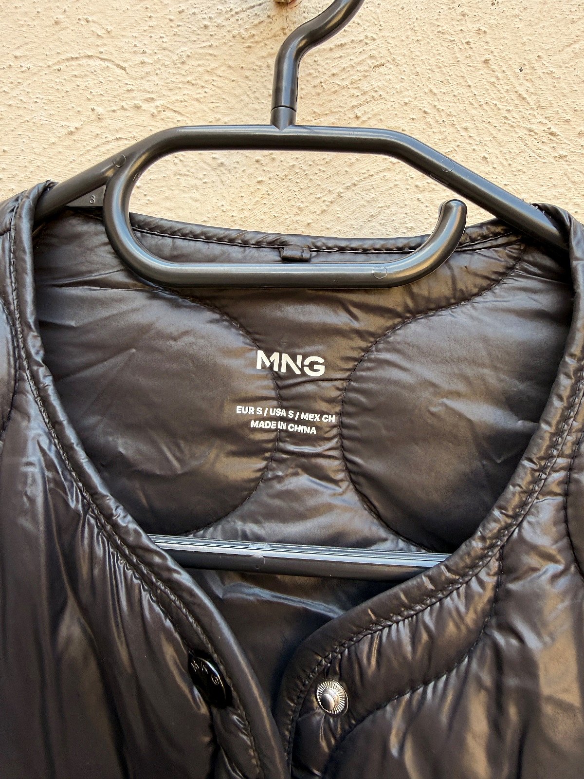Mango Black Quilted Lightweight Jacket, photo 2