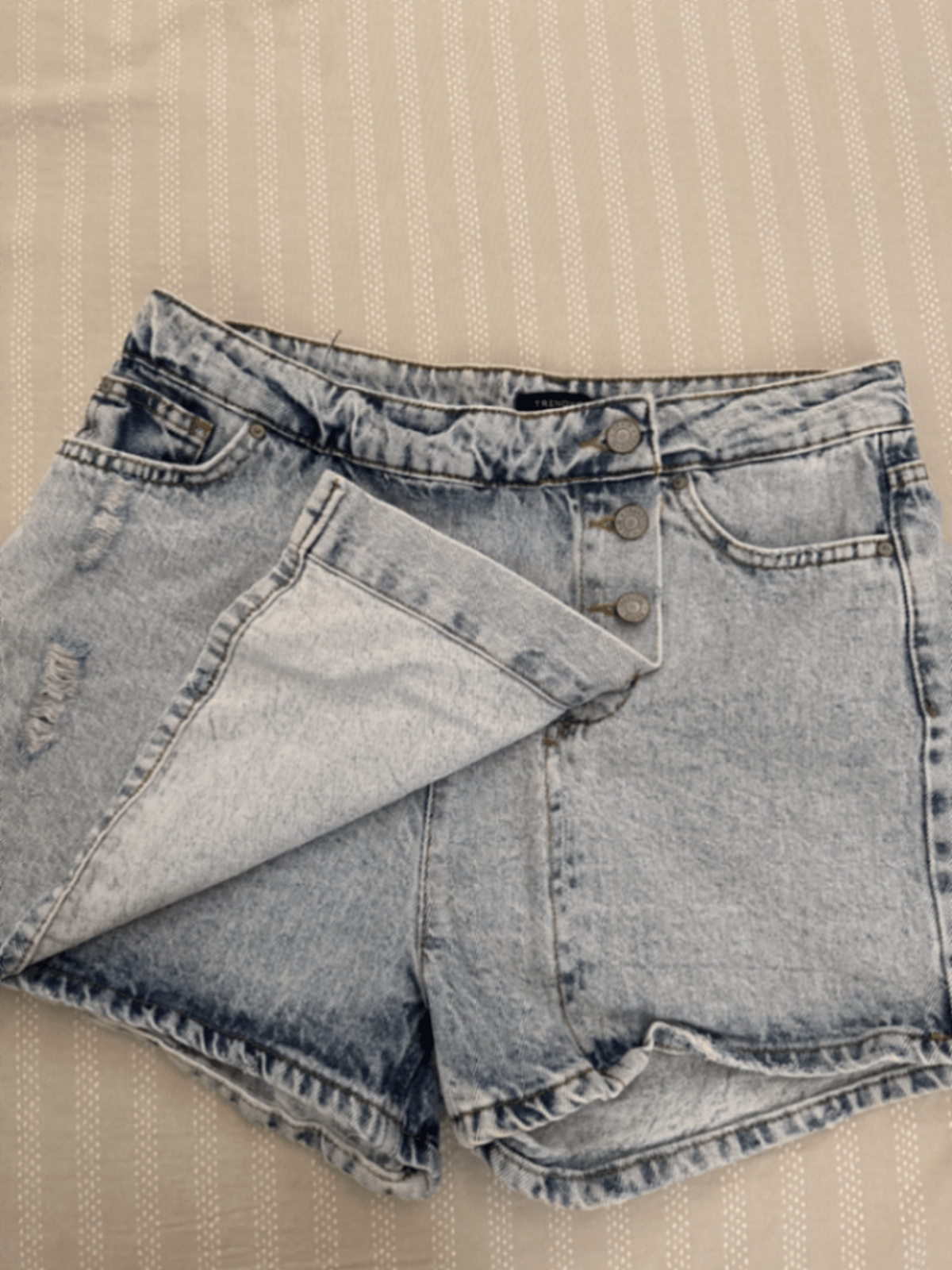 Trendyol Denim Skort Light Wash, photo 3