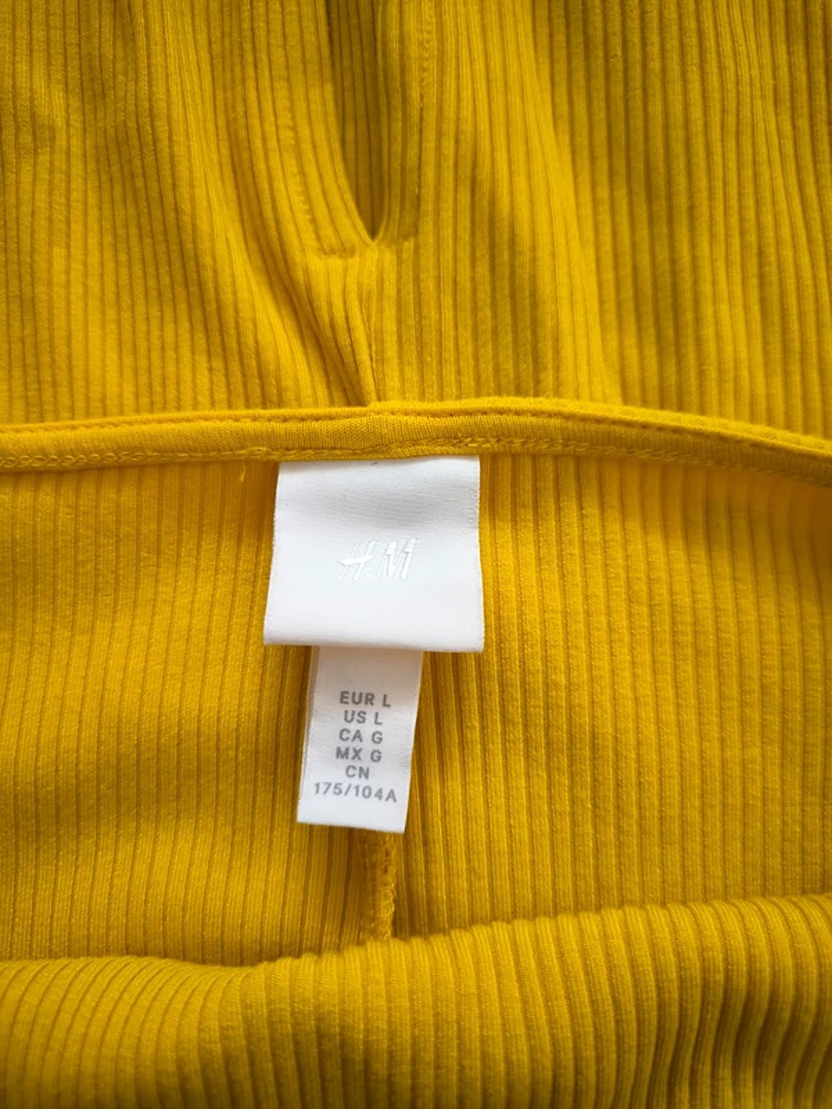 Yellow Ribbed Maxi Dress, photo 3