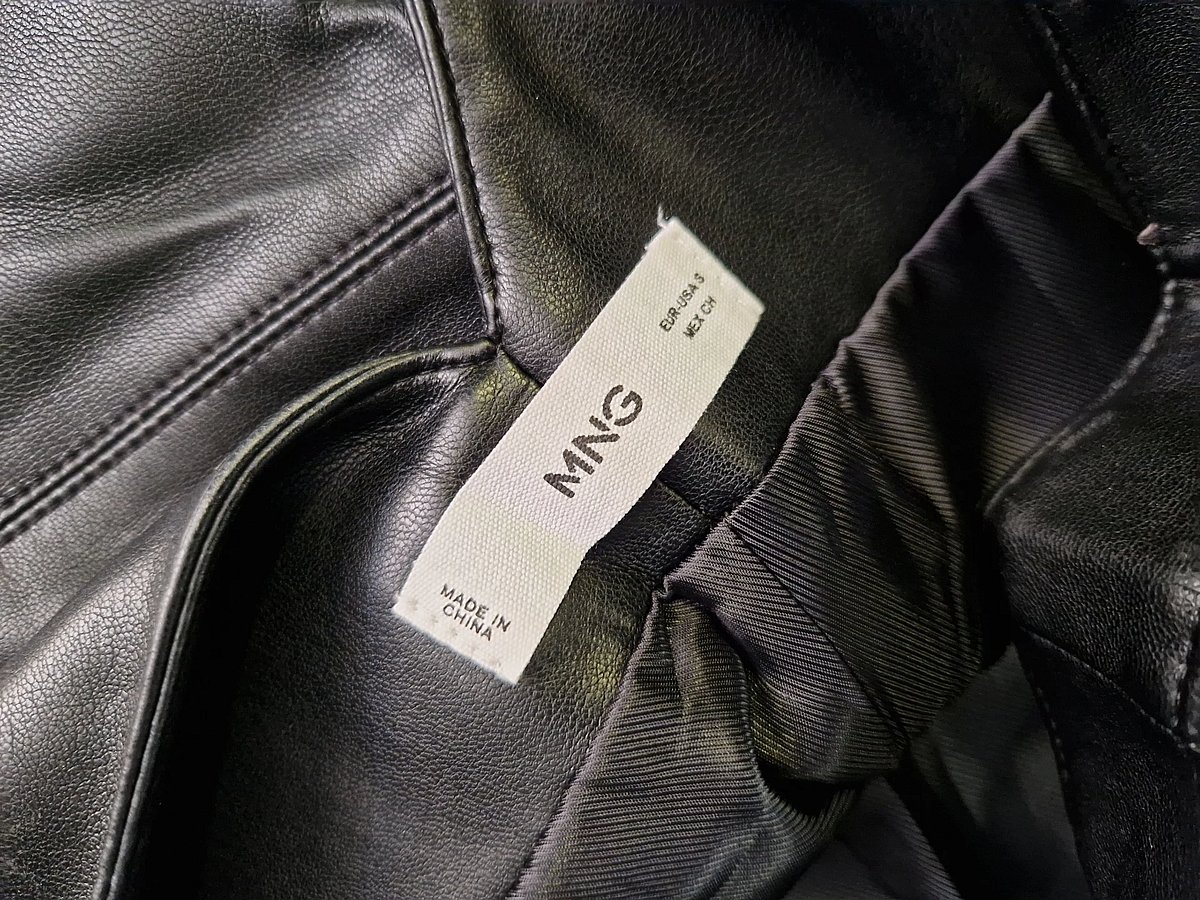 Black Faux Leather Dress, photo 2