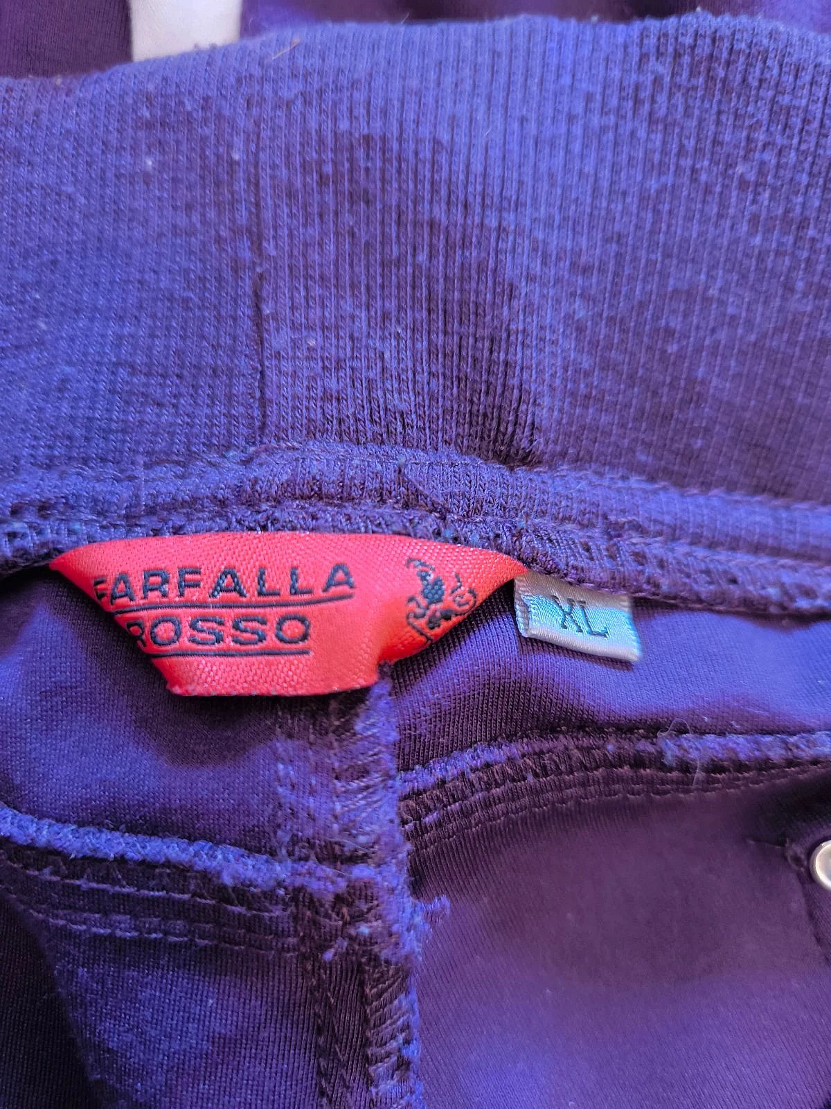 Purple stretchy trousers, photo 4