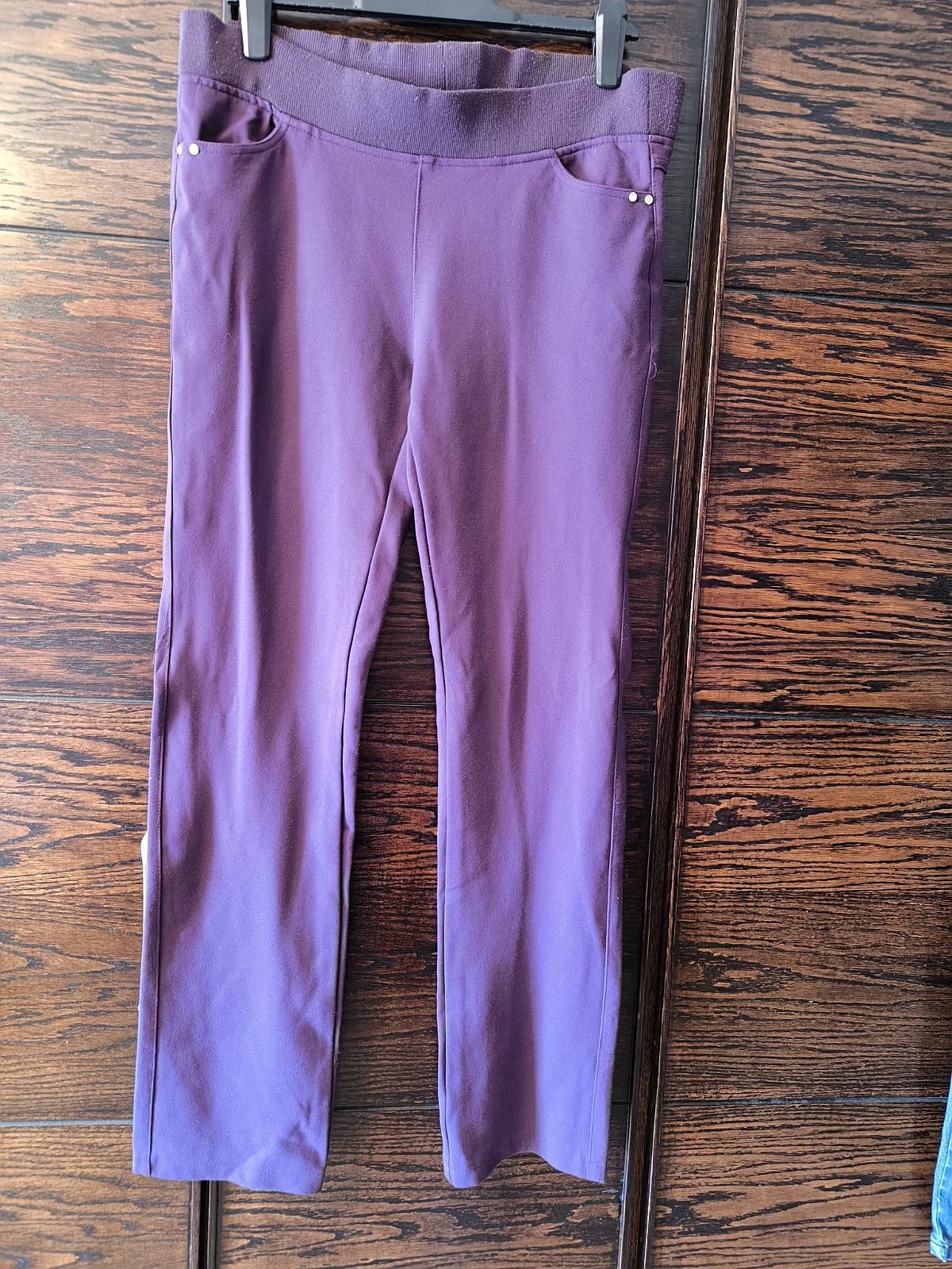 Purple stretchy trousers, photo 2