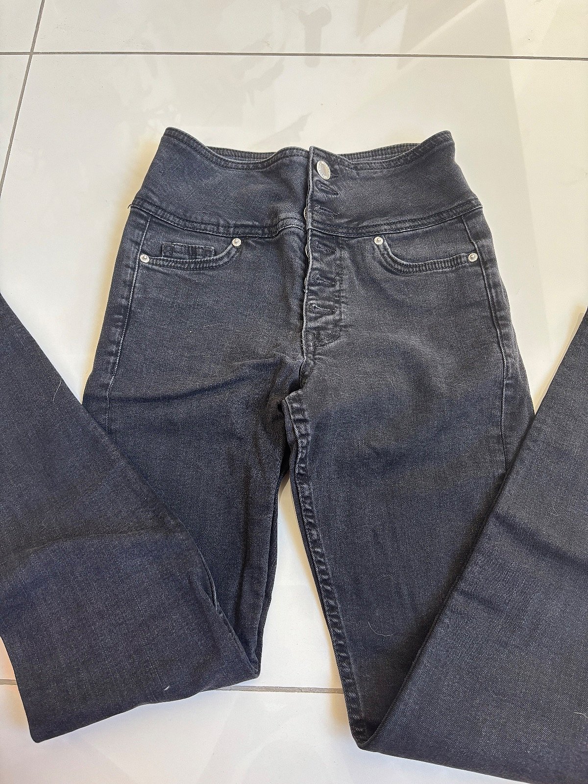 High Waist Black Skinny Jeans, photo 2