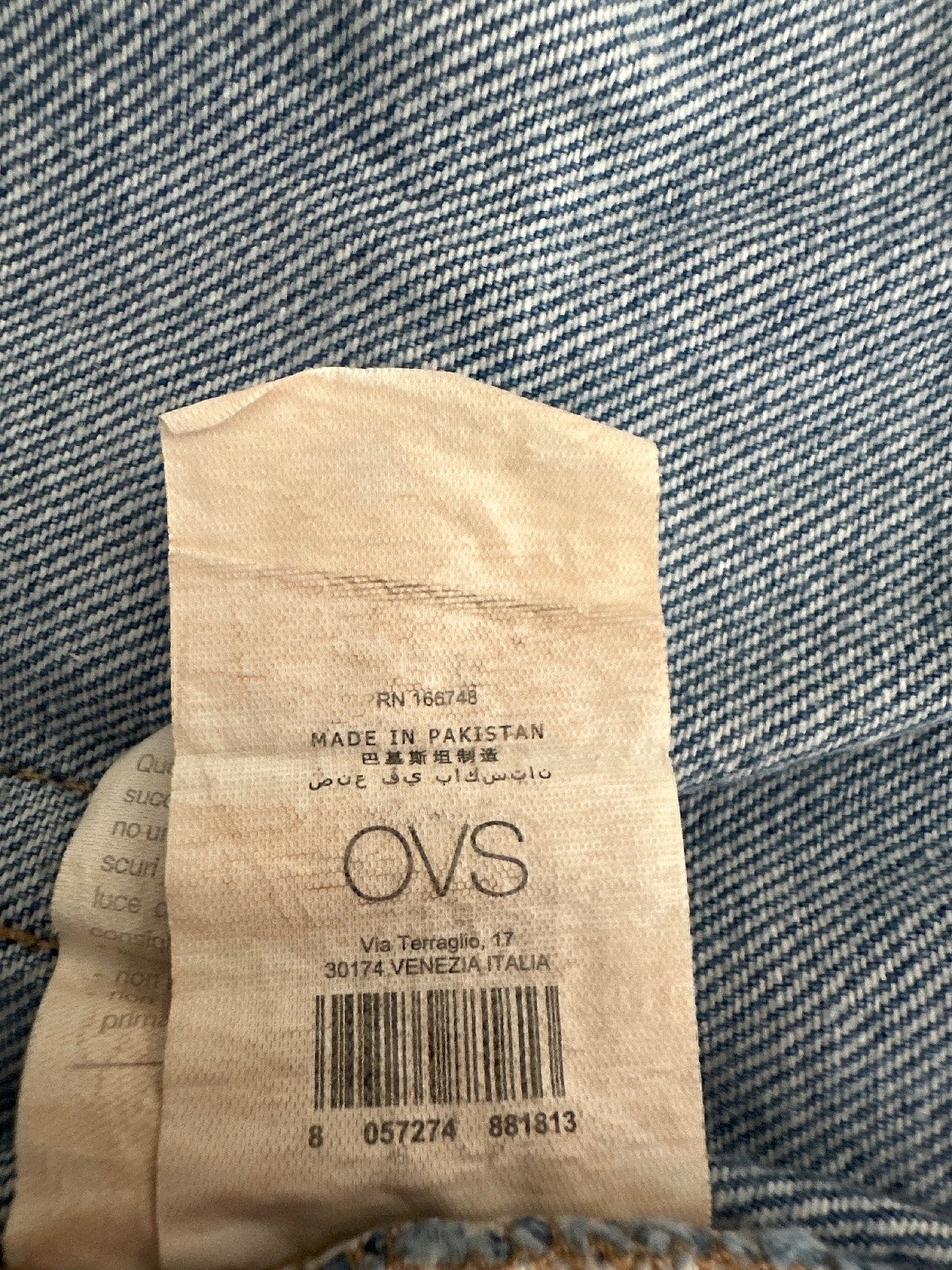 Blue denim shorts, photo 5