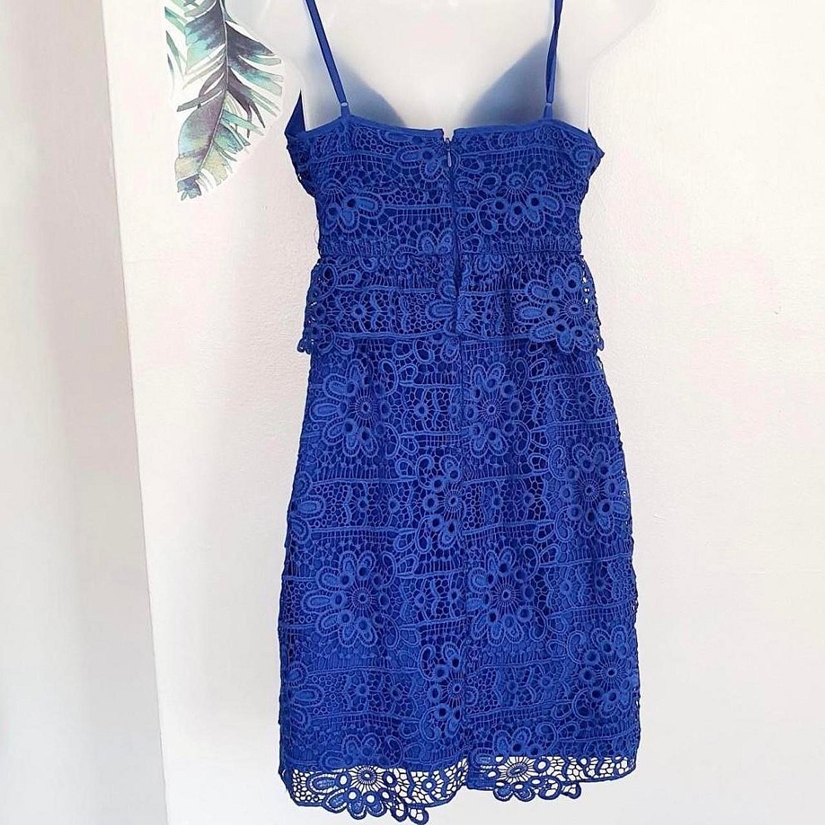 Miniabito in pizzo blu di Guess, foto 2