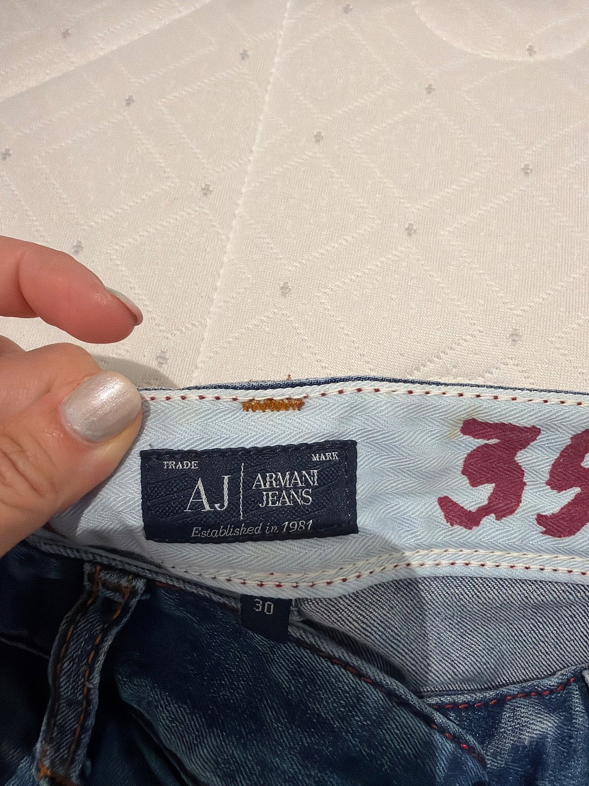 Armani Jeans Blue Denim - photo 2
